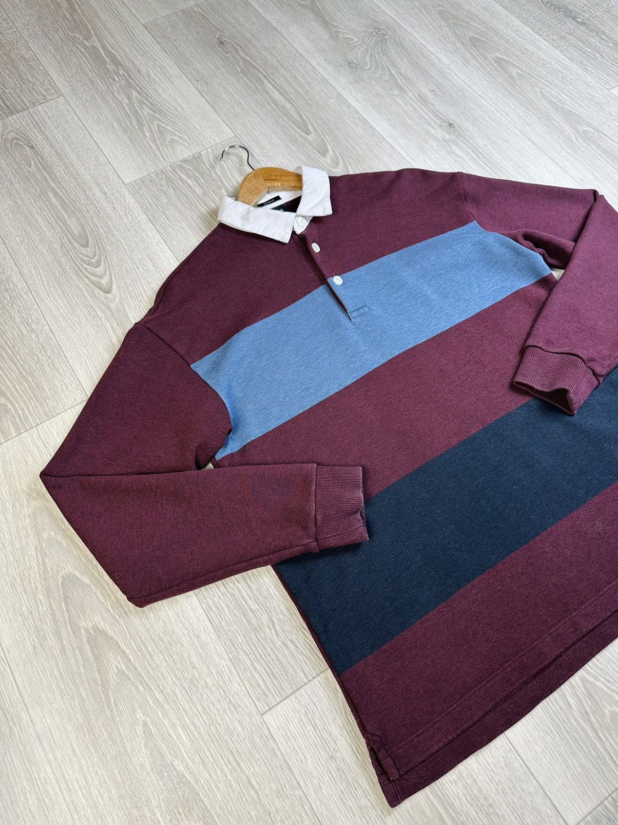 Hugo Boss HUGO BOSS Rugby Shirt Long Sleeve Size M Size US M / EU 48-50 / 2 - 5 Thumbnail