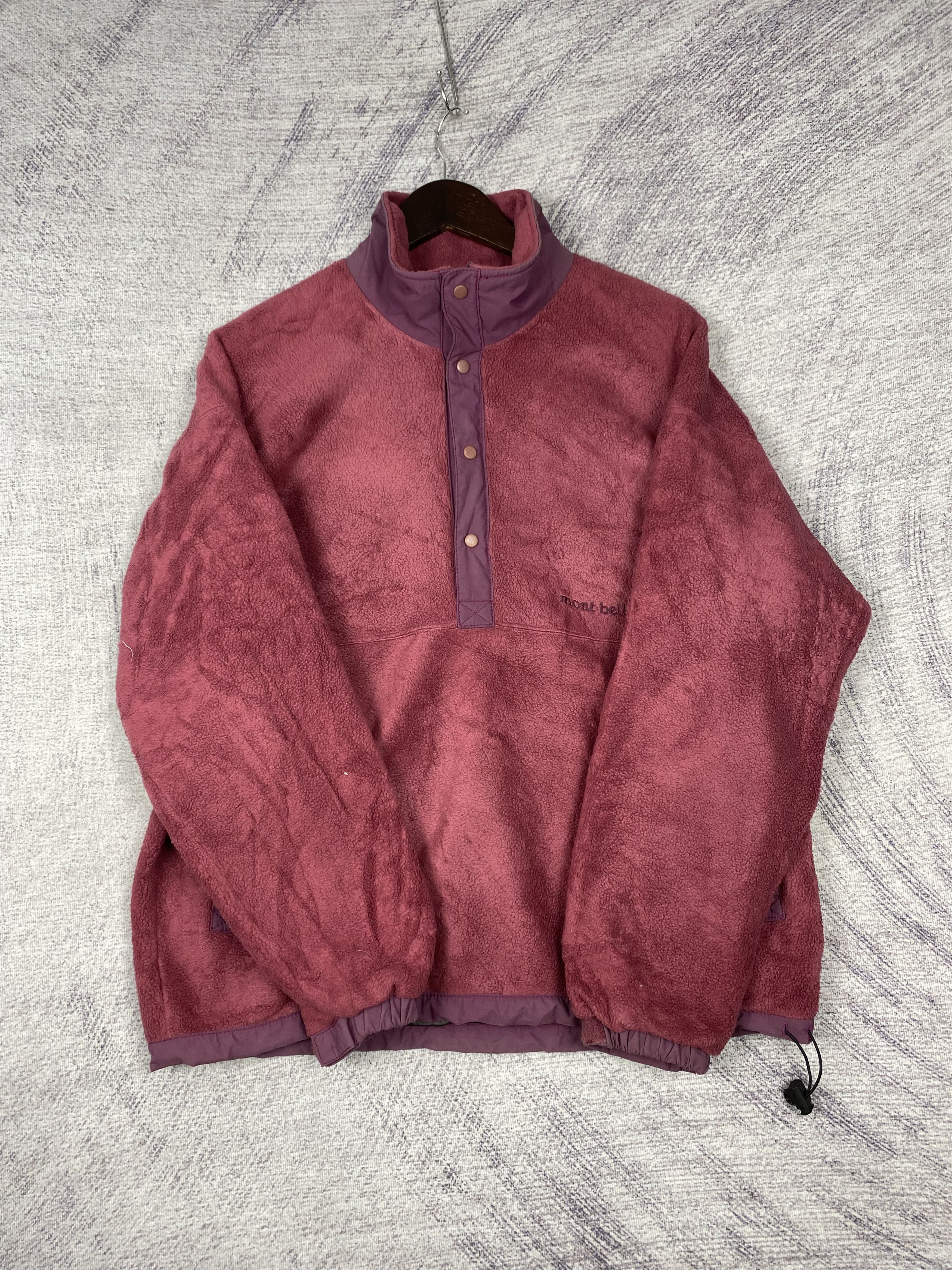 Vintage Mont-Bell x Polartec Velvet Half Button Jacket