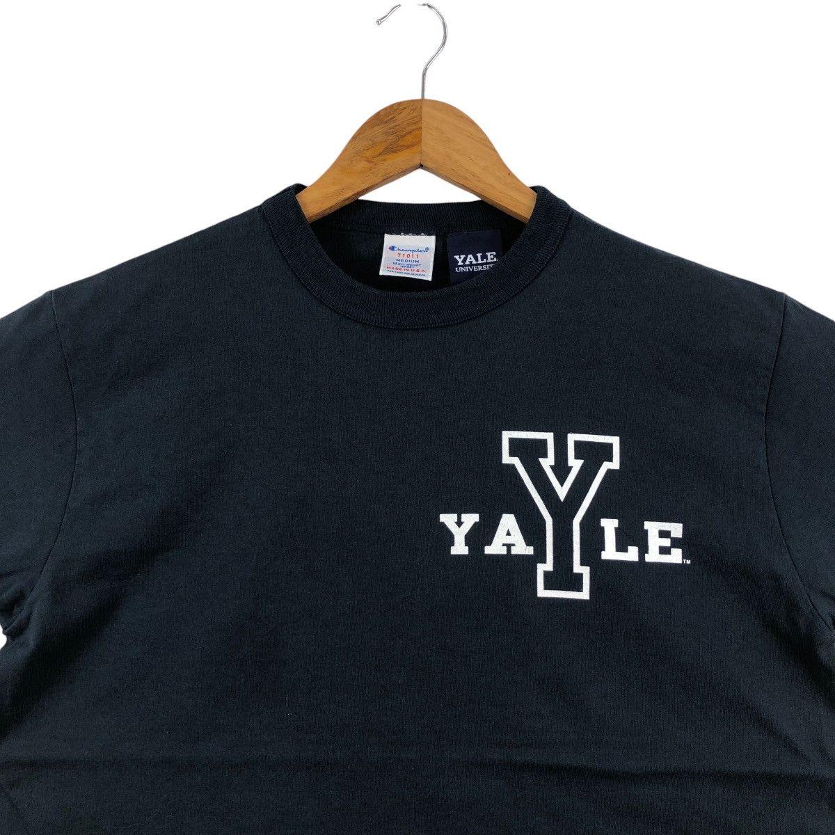 Champion Champion YALE University Tee Shirt Big Logo Collegiate Size US M / EU 48-50 / 2 - 2 Thumbnail