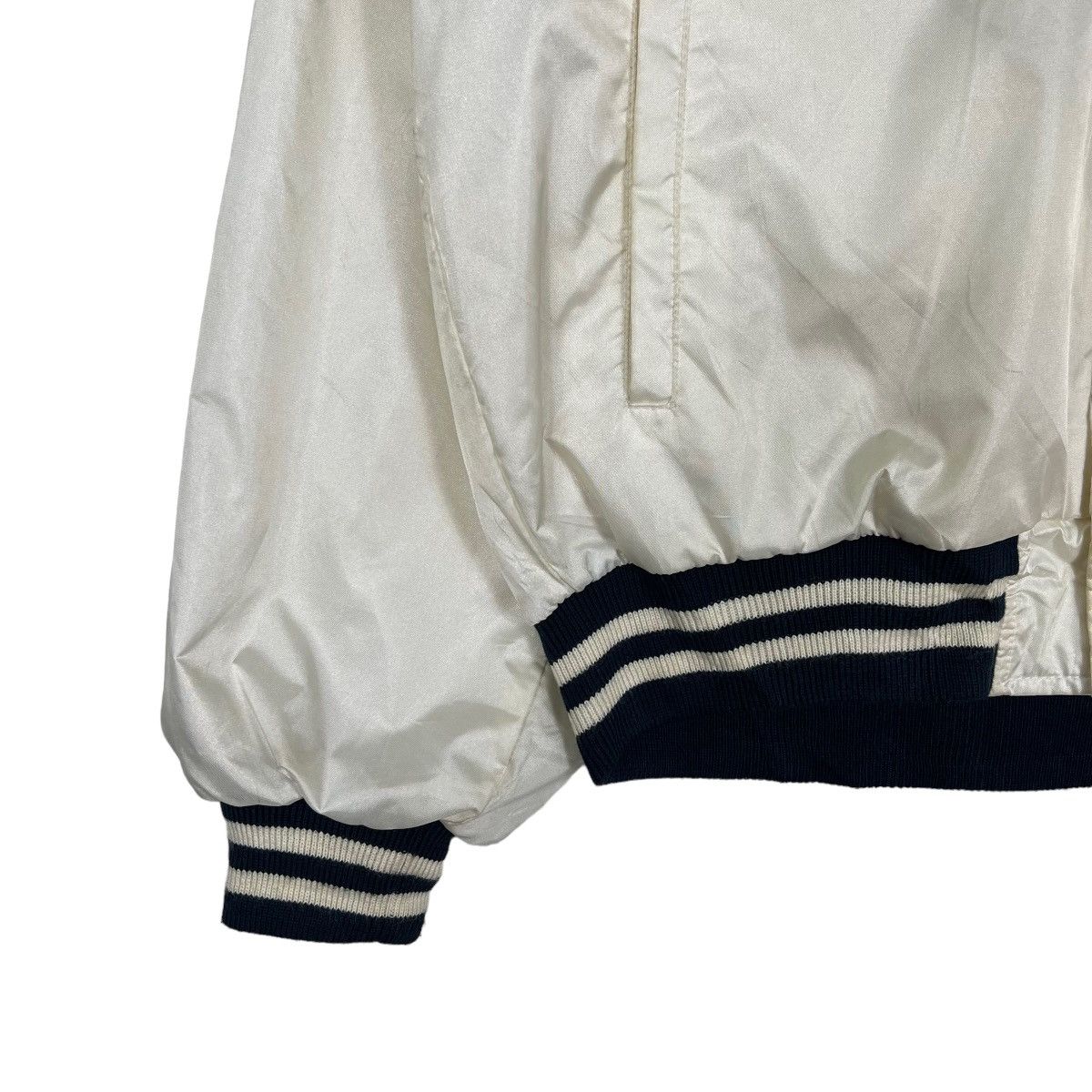 Japanese Brand 🔥 BASEBALL EVOLVIAN BY AVIS SATIN BOMBER JACKET Size US M / EU 48-50 / 2 - 4 Thumbnail