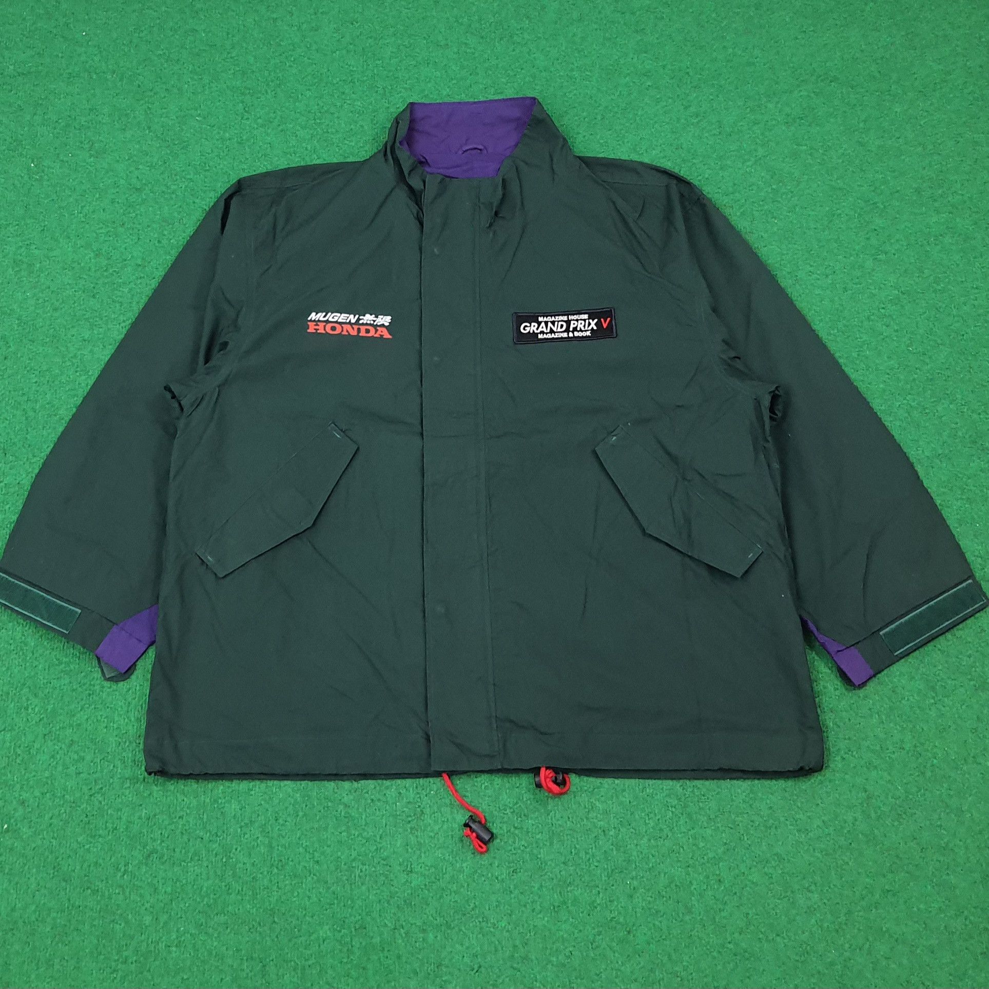 Japanese Brand Vintage Mugen HONDA Motorsports Custom Logo Jacket C277N15 Size US XL / EU 56 / 4 - 3 Thumbnail