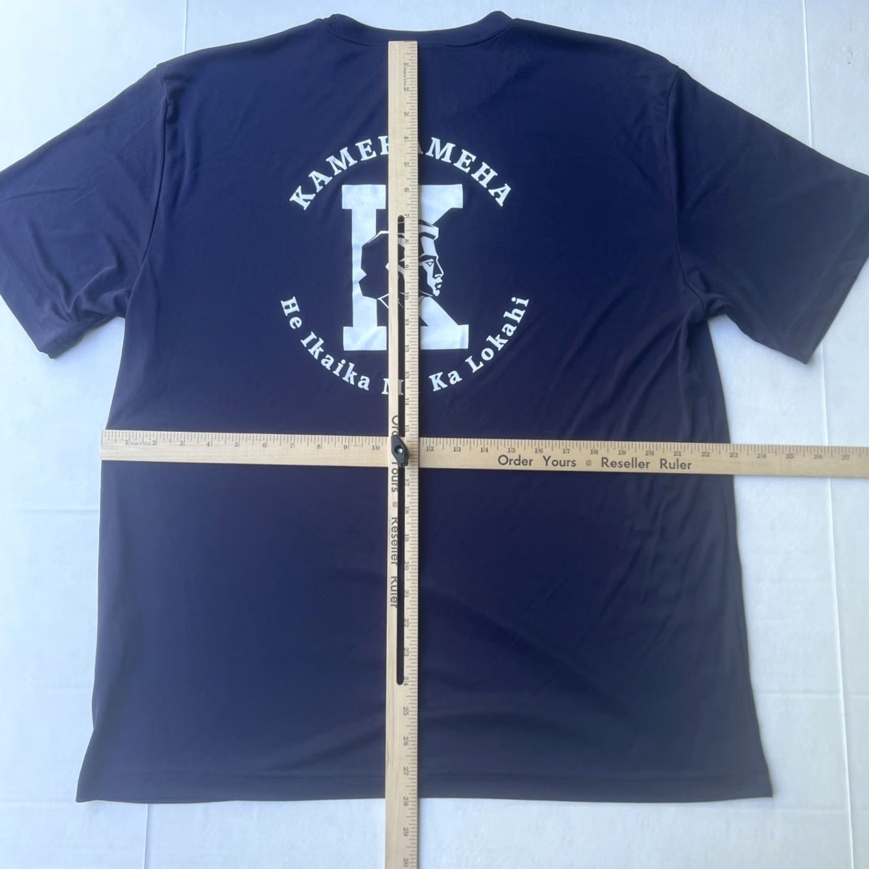 Vintage Kamehameha Schools 1887 Alumni Ola Loa 1964 Athletic Shirt Rash Guard Jersey XL Blue Nike? Wait. Size US XL / EU 56 / 4 - 7 Thumbnail