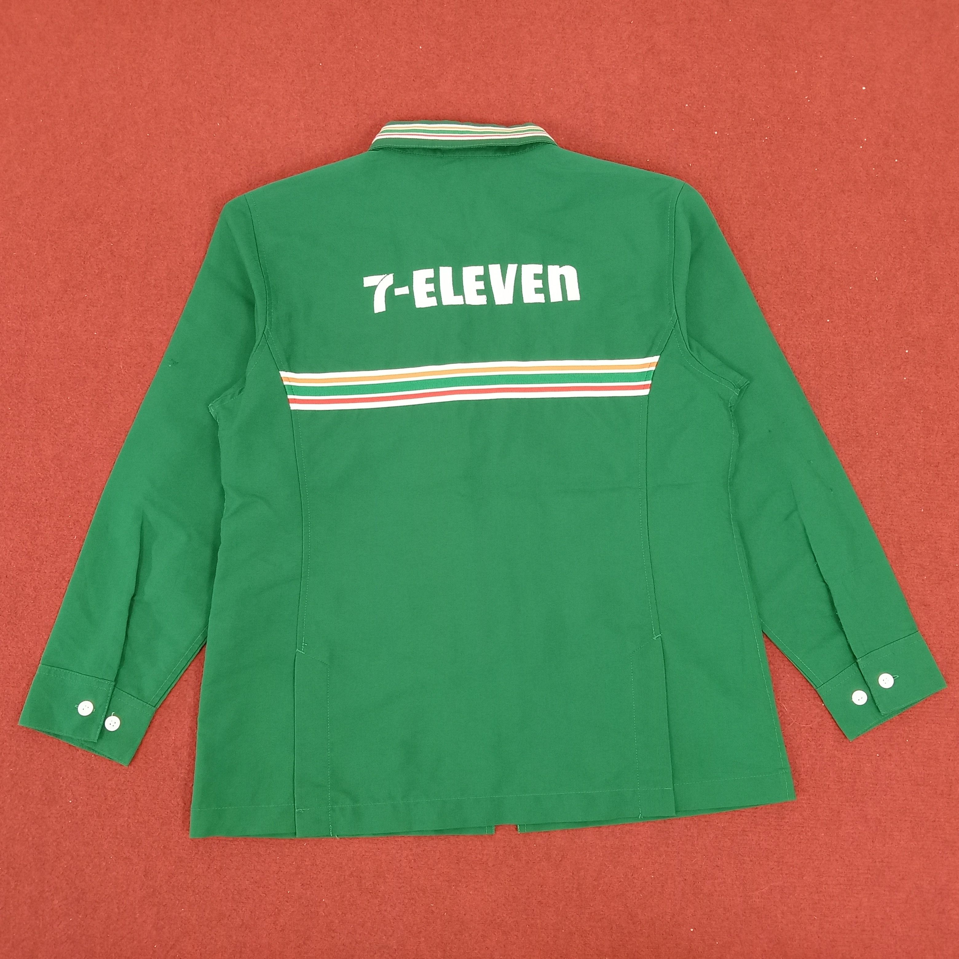 Japanese Brand × Vintage 7 Eleven Japanese Workers Uniform Jacket Size US S / EU 44-46 / 1 - 3 Thumbnail