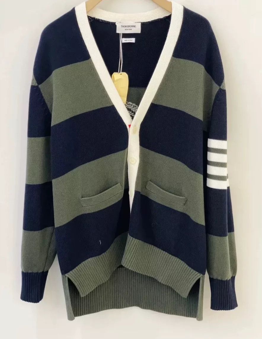 Thom Browne Thom Browne Oversized Cardigan Women Size M / US 6-8 / IT 42-44 - 1 Thumbnail