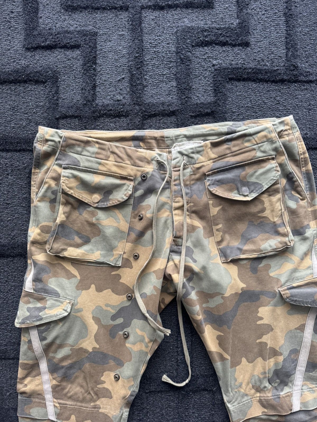 Greg Lauren Greg Lauren Camouflage Cargo Pants Size US 38 / EU 54 - 2 Thumbnail