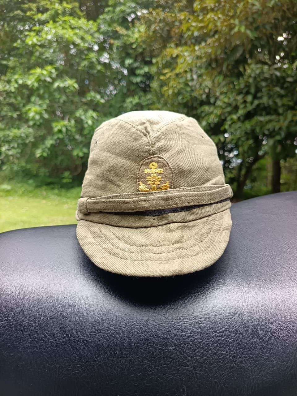 Japanese Brand × Vintage Vintage ww2 Japanese naval cap size m Size ONE SIZE - 1 Thumbnail