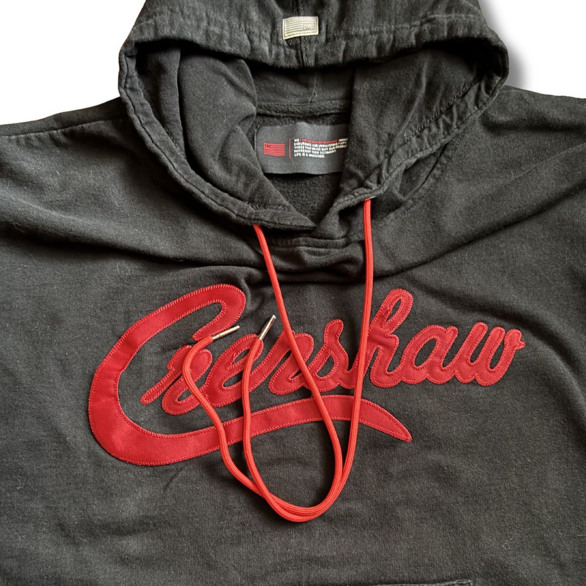 Crenshaw Crenshaw Men’s Mens Large Hoodie Red Logo Black Size US L / EU 52-54 / 3 - 2 Thumbnail