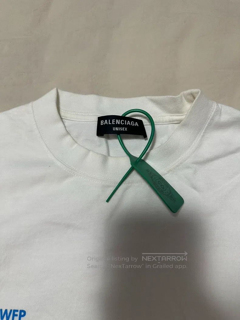 Balenciaga Balenciaga Logo Letter Printed Round Neck Short Sleeve T-S Size US S / EU 44-46 / 1 - 3 Thumbnail