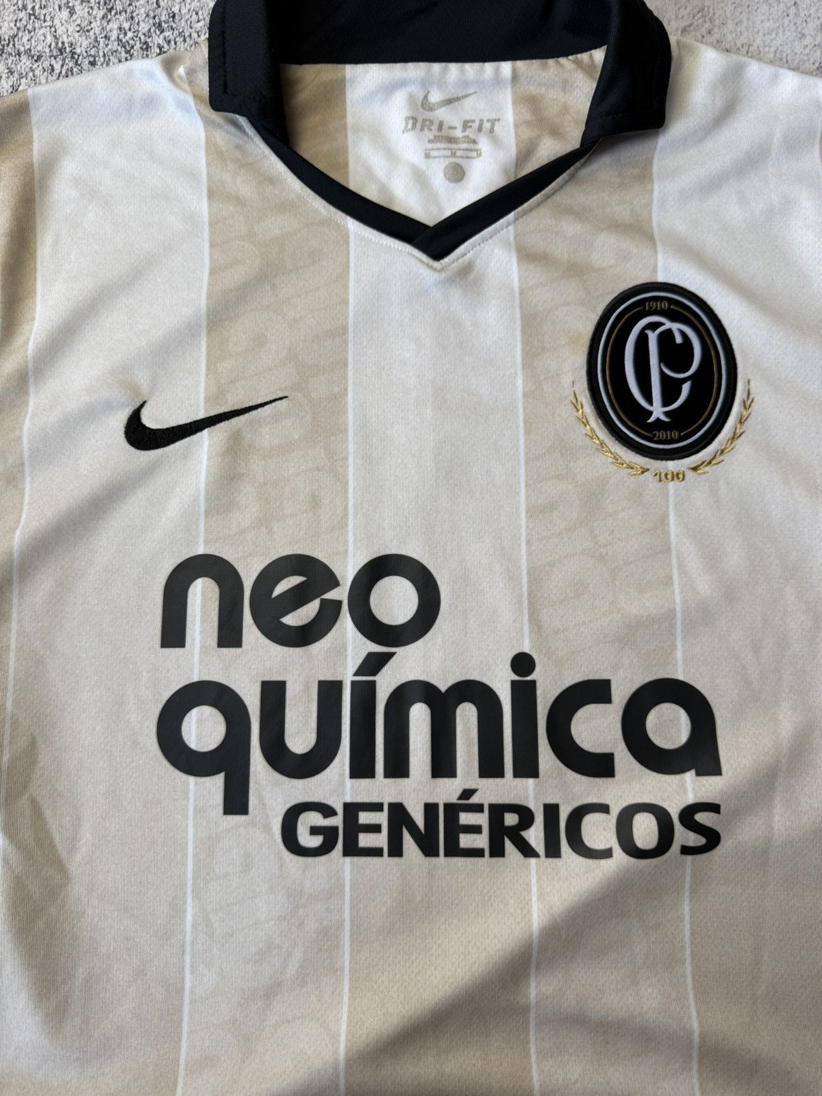 Nike Vintage Nike Ronaldo #9 Corinthians Home 2010 Camisa Jersey Size US M / EU 48-50 / 2 - 9 Thumbnail