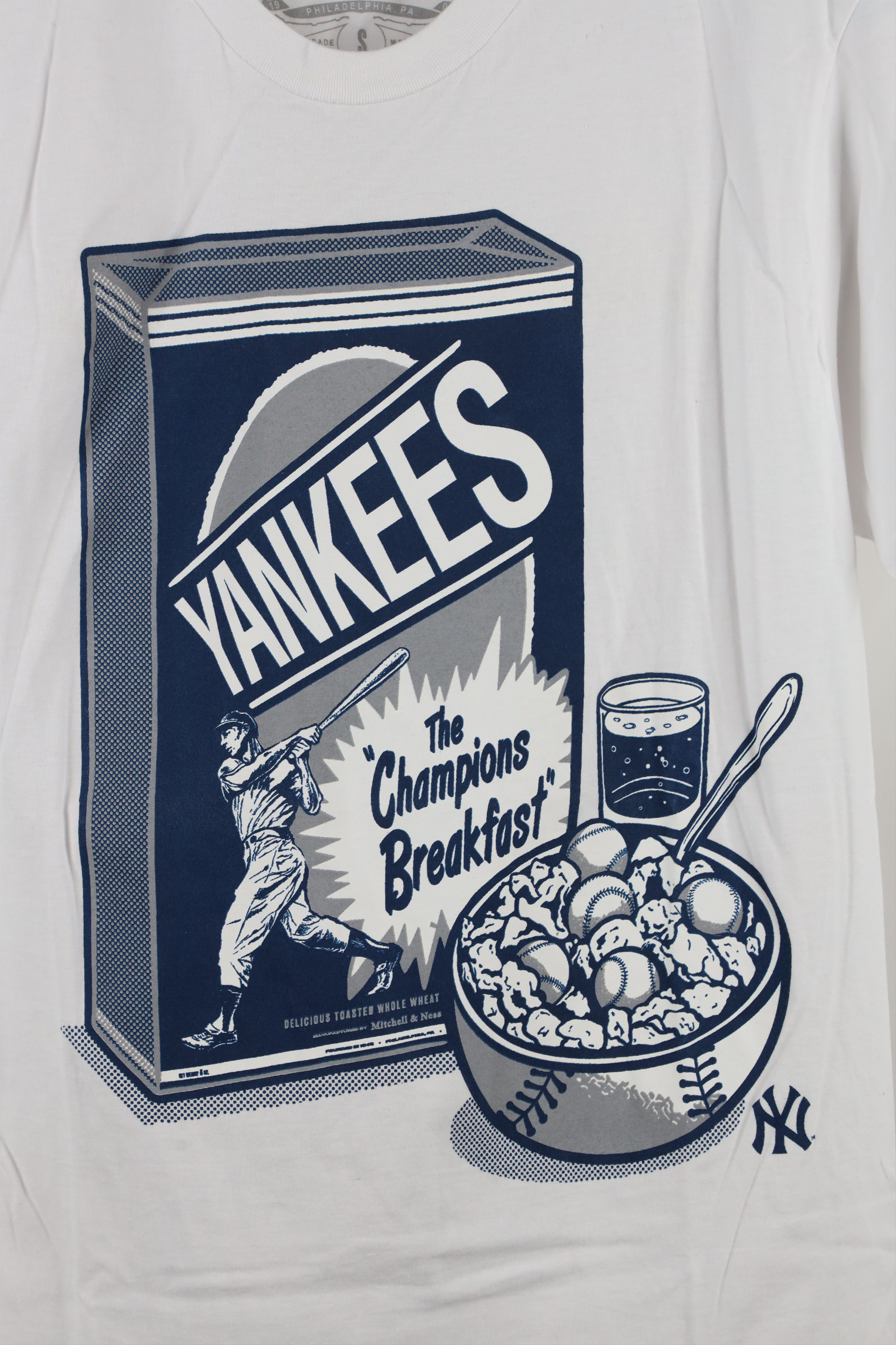 Mitchell & Ness × Vintage Mitchell & Ness Cooperstown Collection Wheaties T-Shirt Size US S / EU 44-46 / 1 - 4 Thumbnail