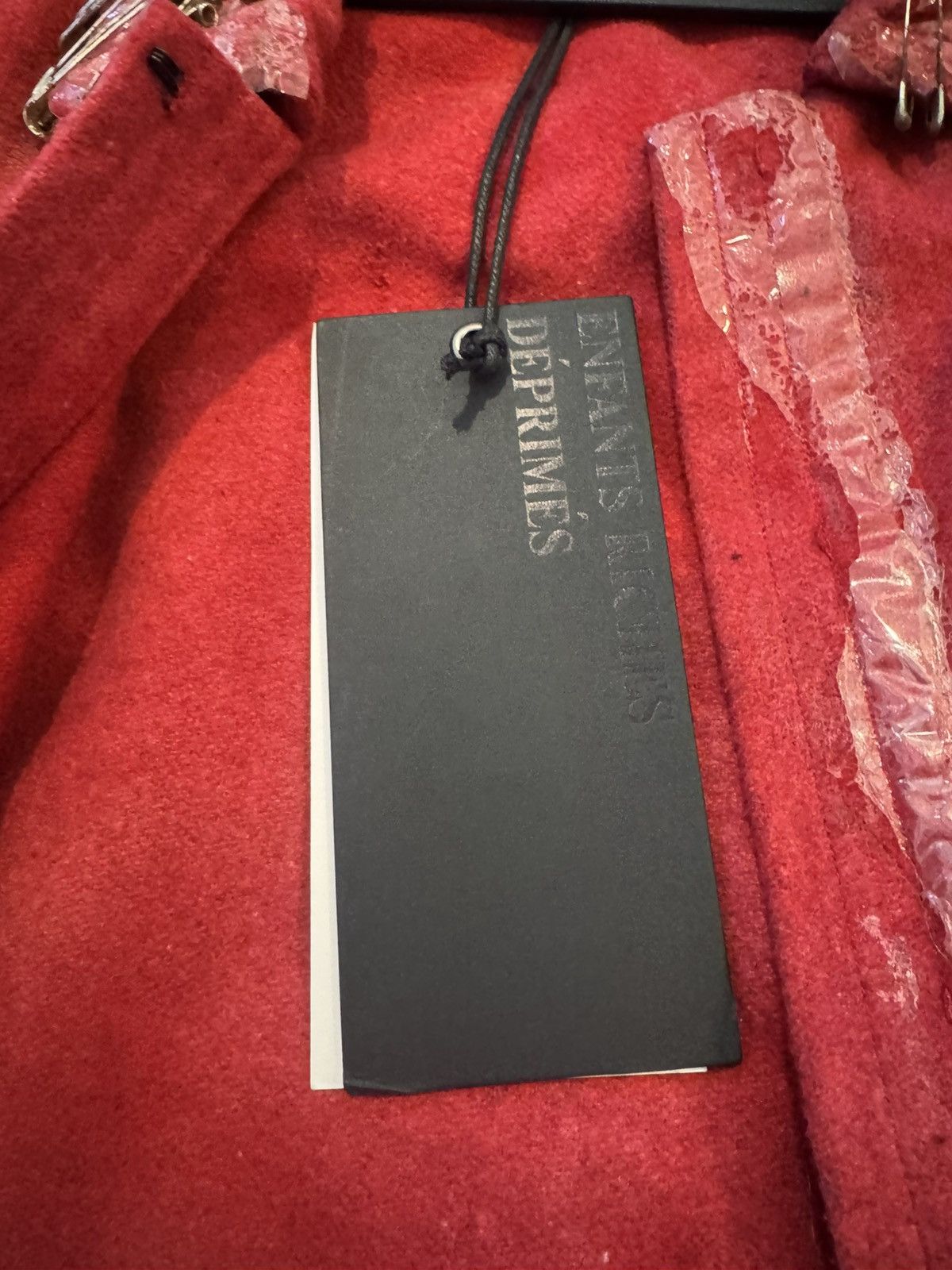 Enfants Riches Deprimes Enfants Riches Deprimes Wool Red Runway 2024 jacket Size US XL / EU 56 / 4 - 7 Thumbnail