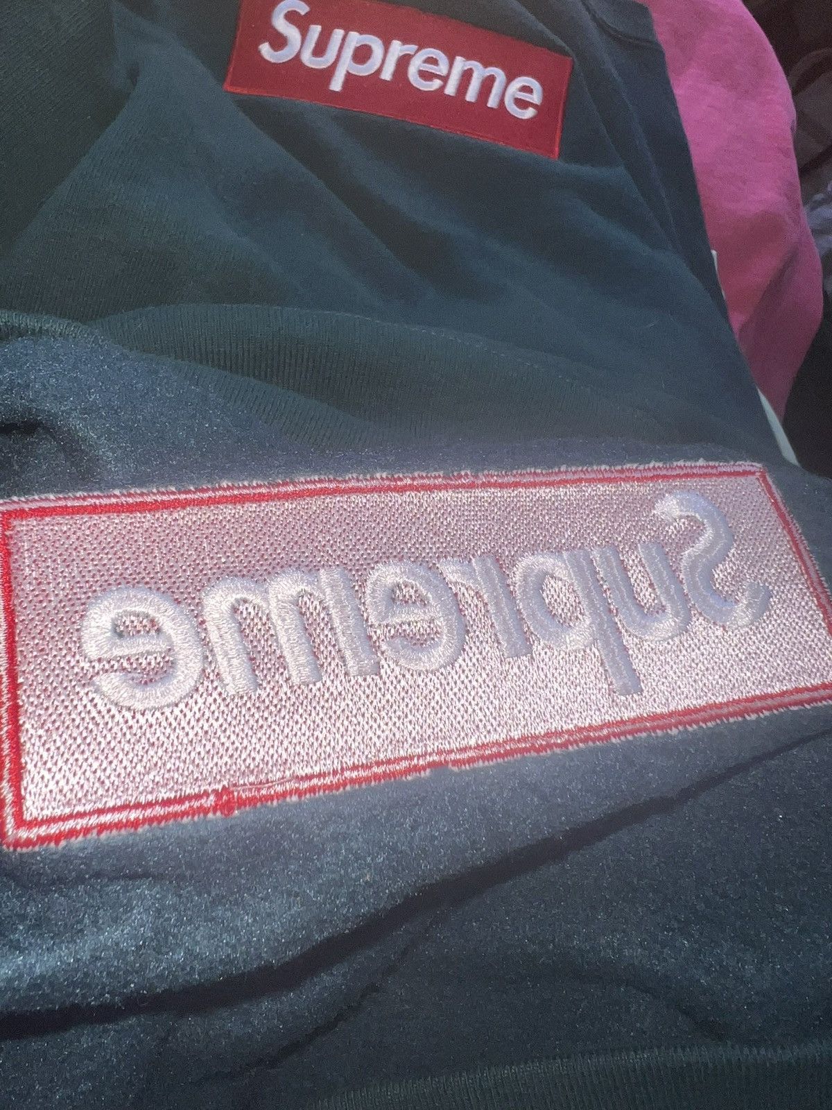 Supreme Supreme Crewneck FW22 pine green Size US S / EU 44-46 / 1 - 13 Thumbnail