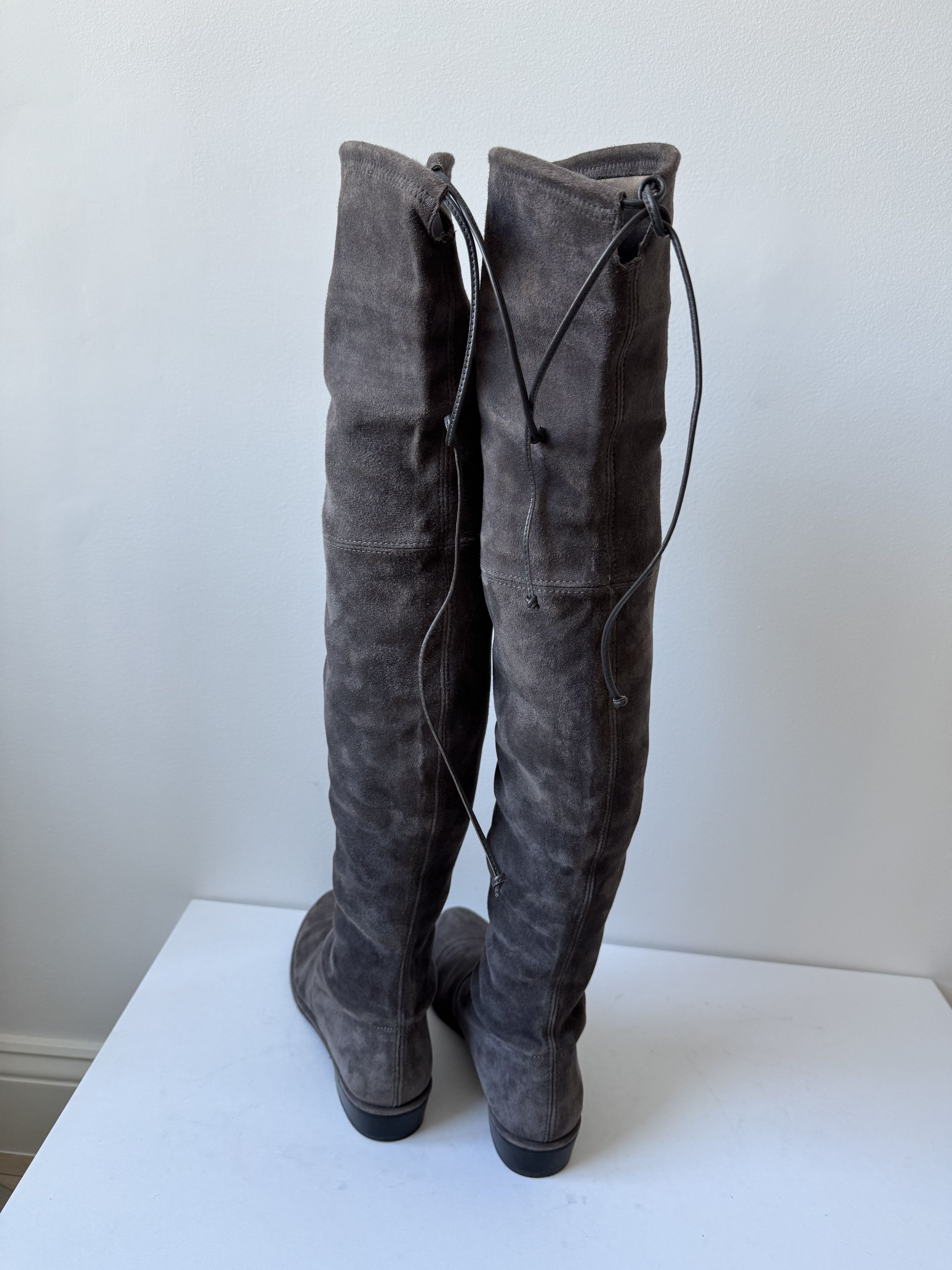 Stuart Weitzman Stuart Weitzman Over the Knee Boots Size US 7.5 / IT 37.5 - 4 Thumbnail