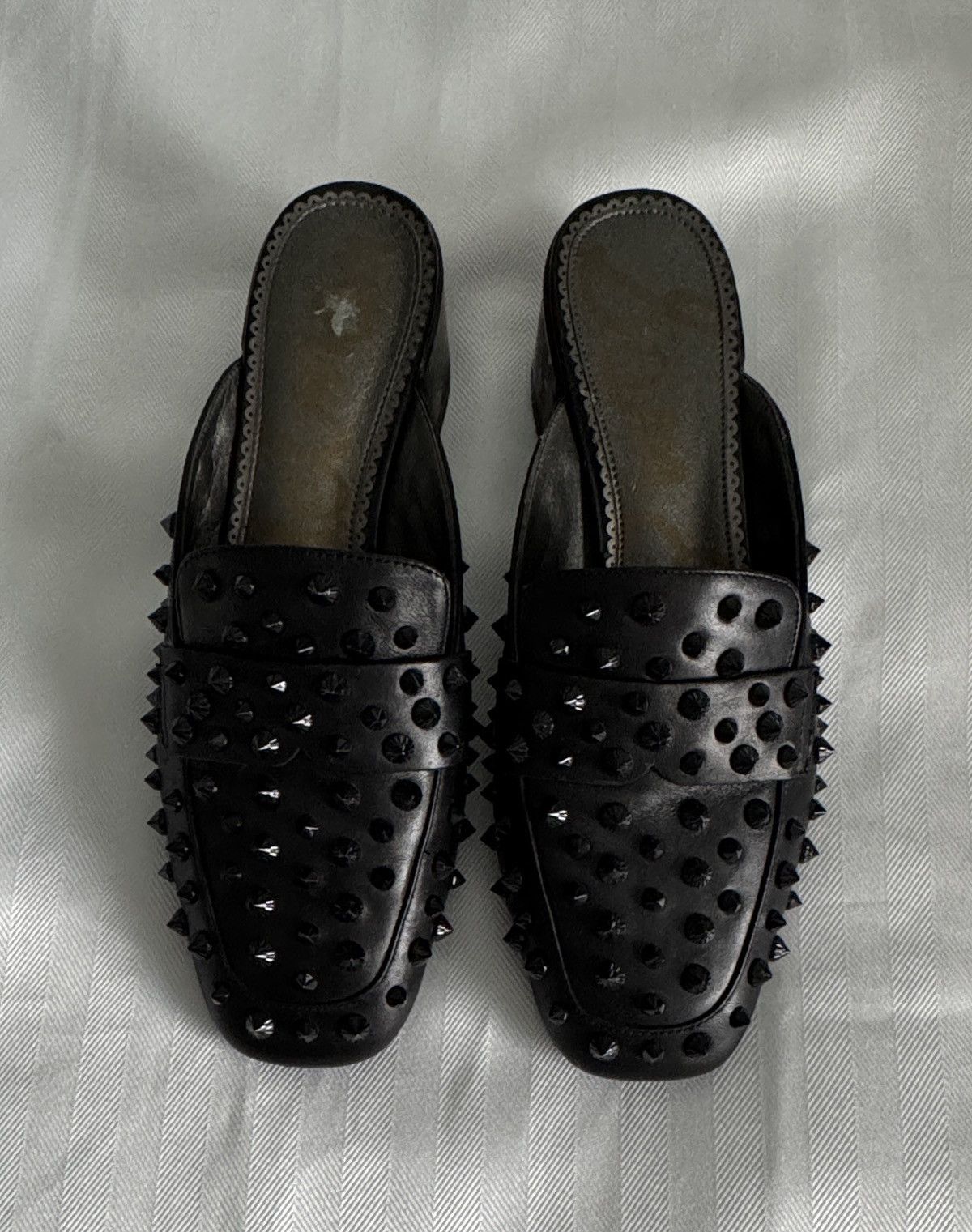 Sam Edelman Sam Edelman leather studded loafers Size US 7.5 / IT 37.5 - 1 Thumbnail