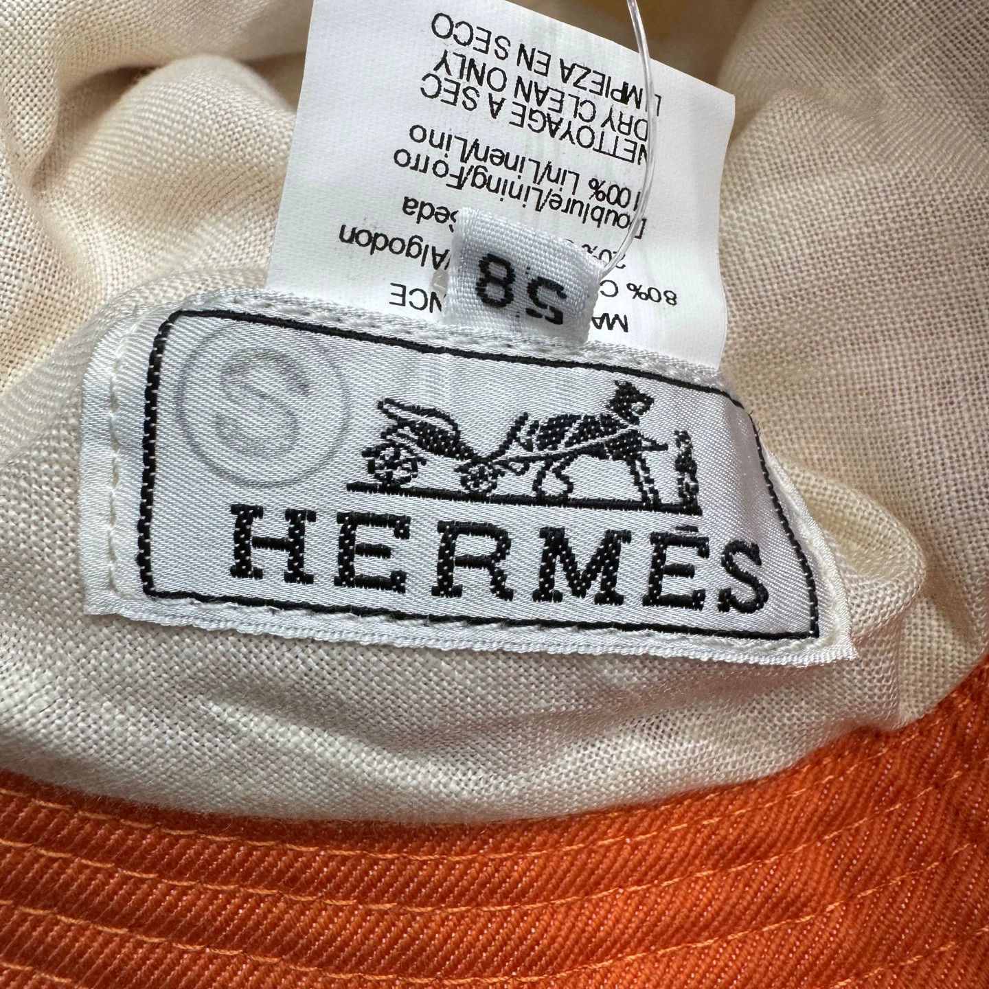 Hermes Hermes 58 New with tags Bucket Hat Size ONE SIZE - 4 Thumbnail