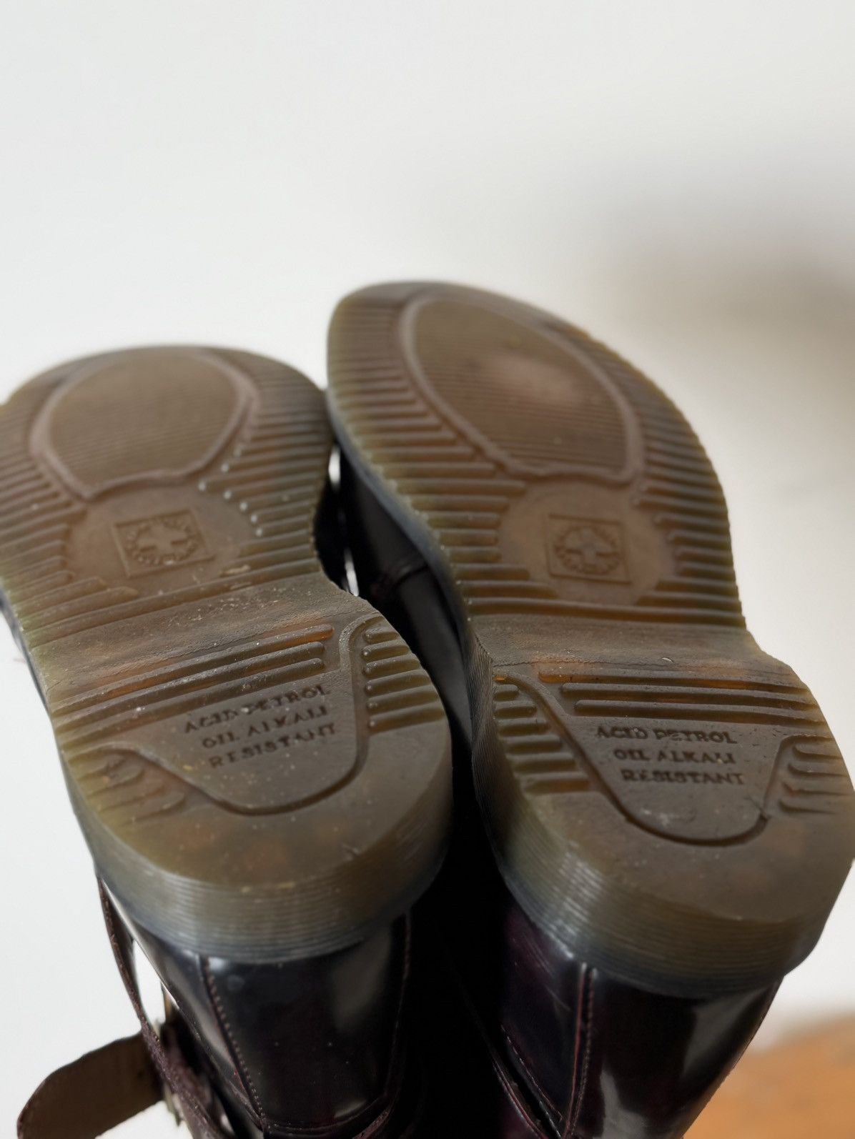 Dr. Martens Vintage D.r Martens Leather Brown Belted Classic Shoes Size US 7 / IT 37 - 11 Thumbnail