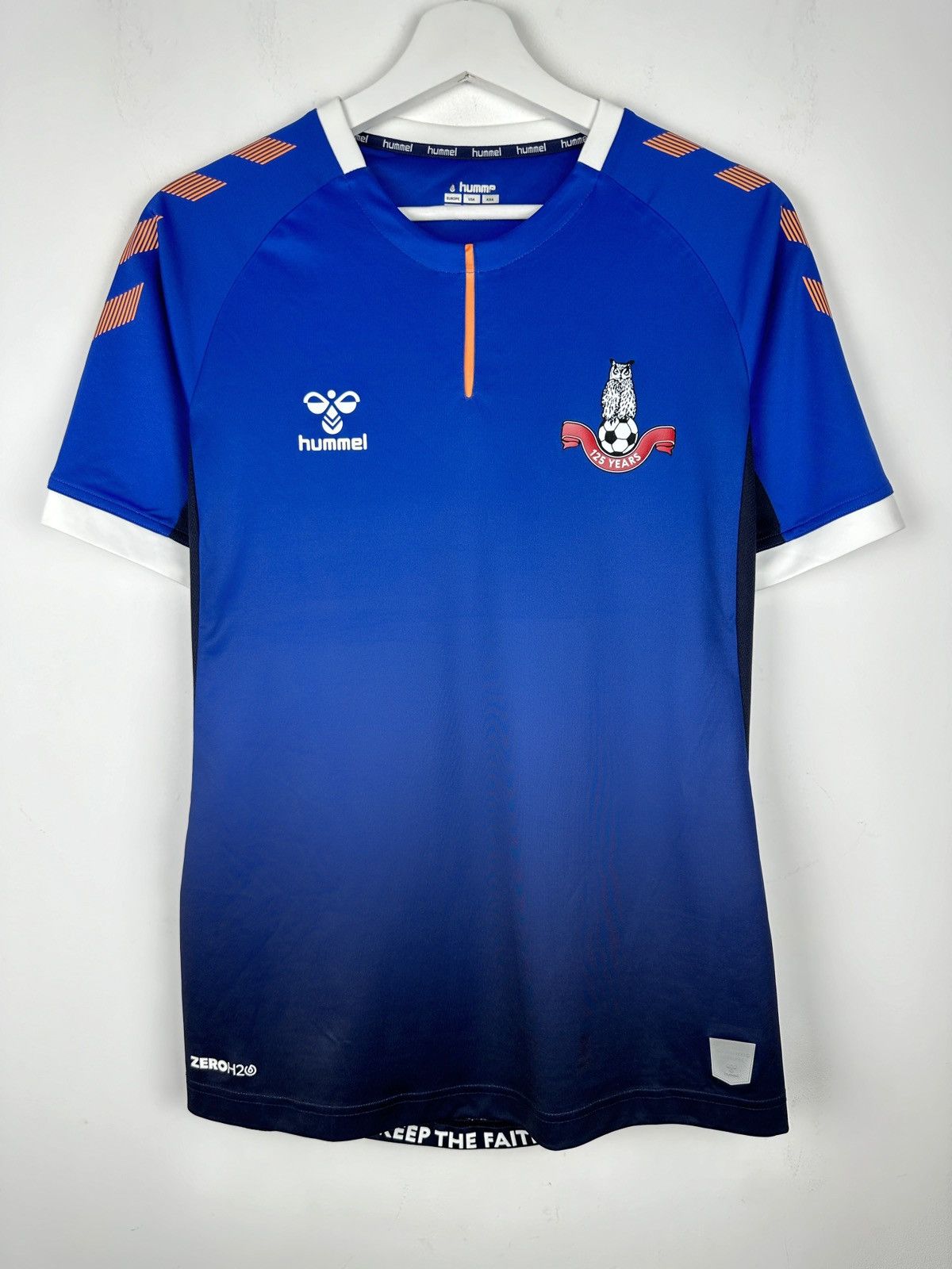Vintage Oldham Athletic 125 2020 Home Soccer Jersey Football Shirt Size US S / EU 44-46 / 1 - 1 Thumbnail