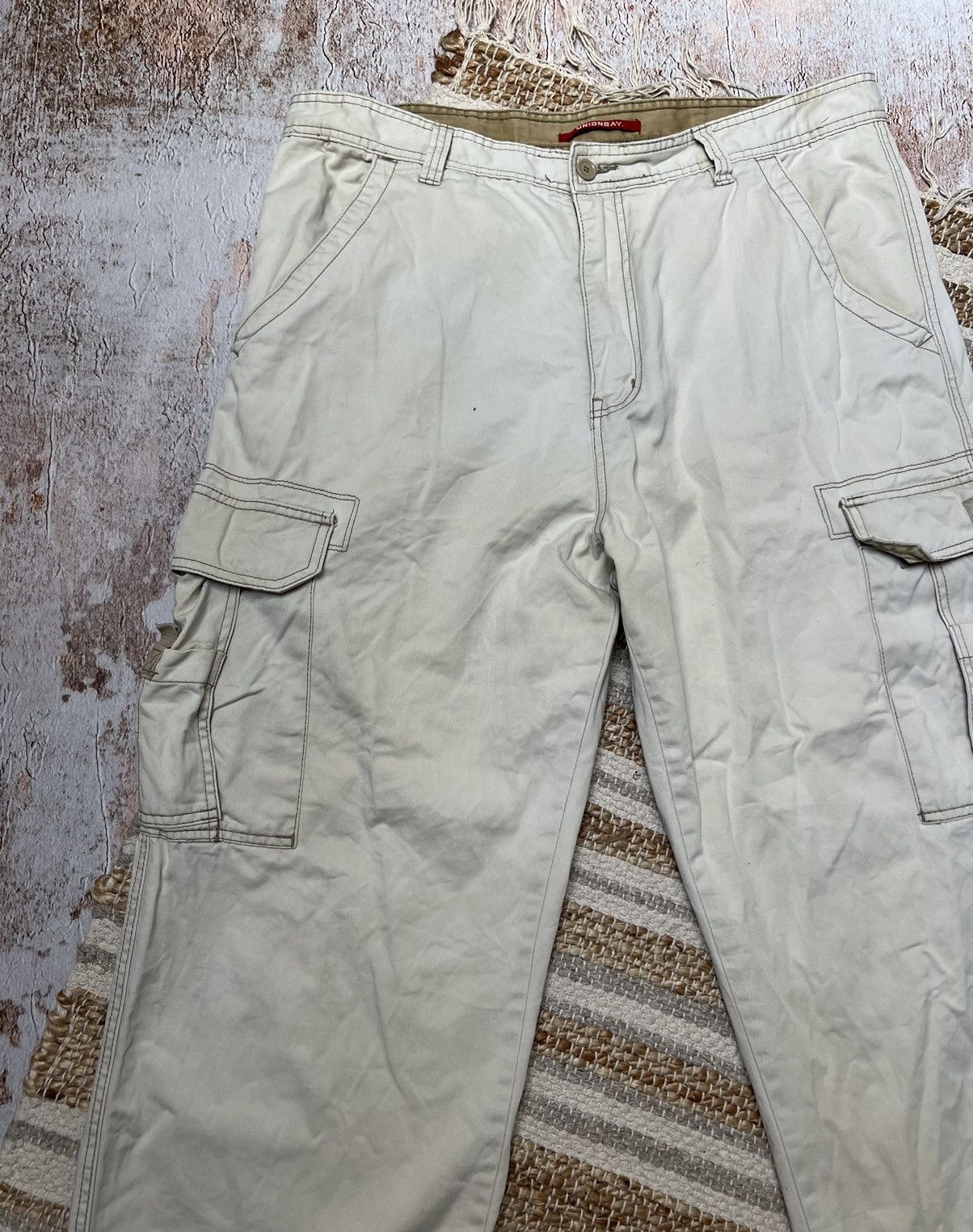 Japanese Brand Vintage Japanese heavy cargo pants Size US 36 / EU 52 - 4 Thumbnail