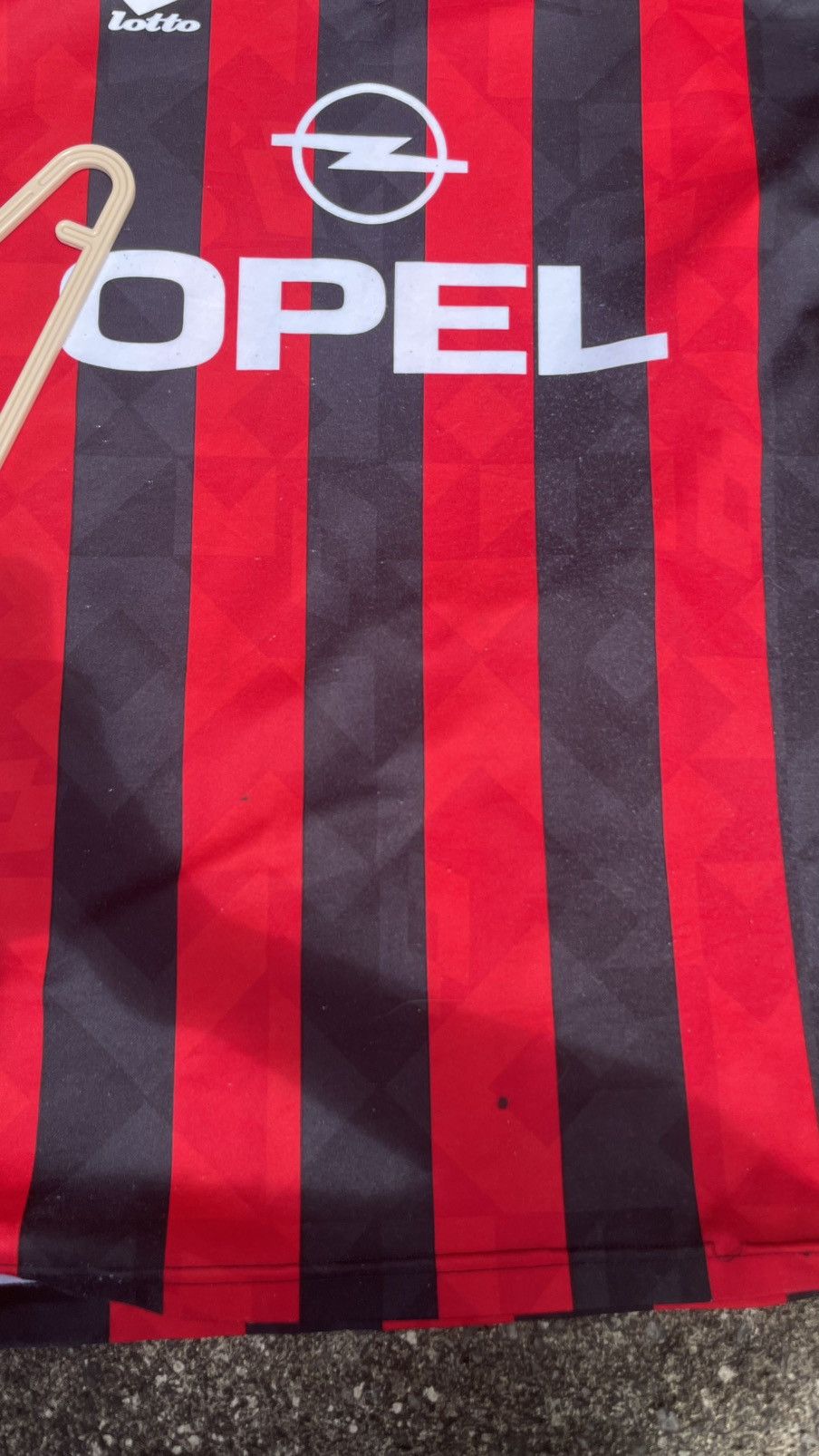 Lotto Sport AC Milan 1995/96 Home – Roberto Baggio #18 Size US XL / EU 56 / 4 - 5 Thumbnail