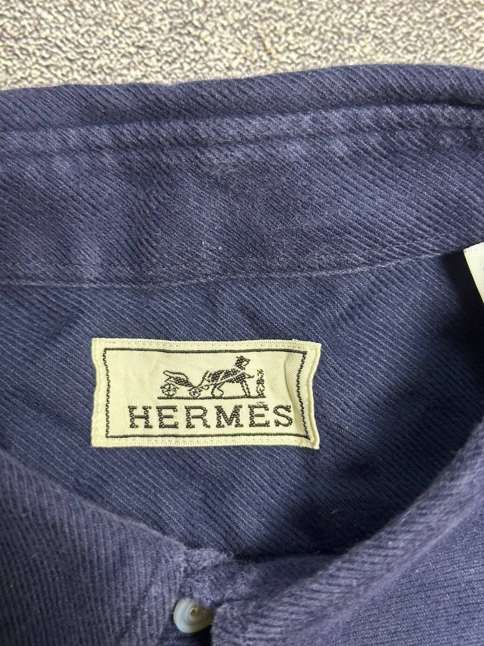 Hermes Hermes Shirt Blue Size US L / EU 52-54 / 3 - 6 Thumbnail