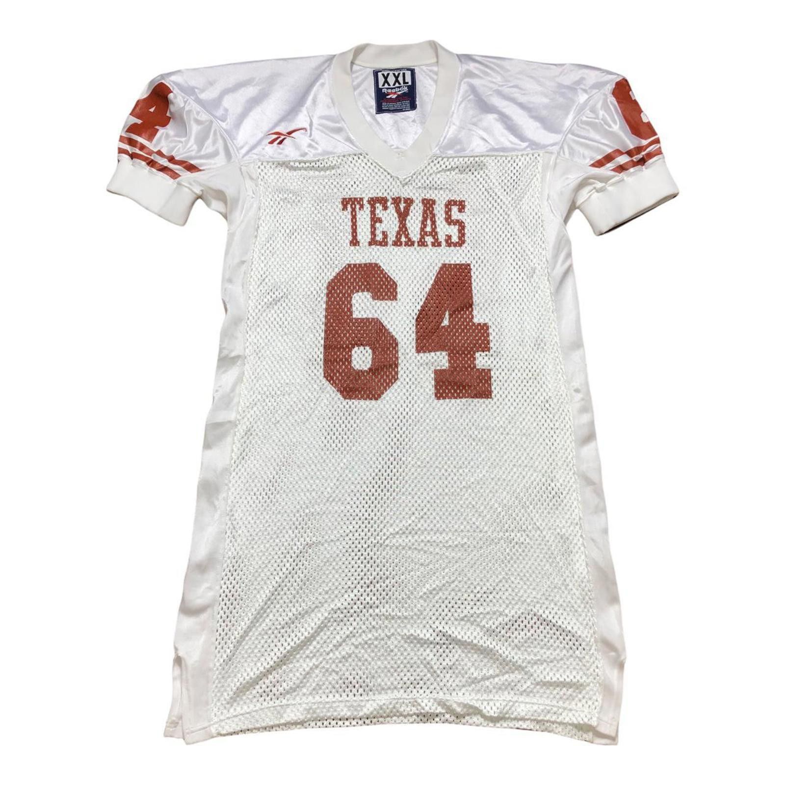 Reebok VTG University Of Texas Longhorns Player Issued RBKk Jersey Size US XXL / EU 58 / 5 - 1 Thumbnail
