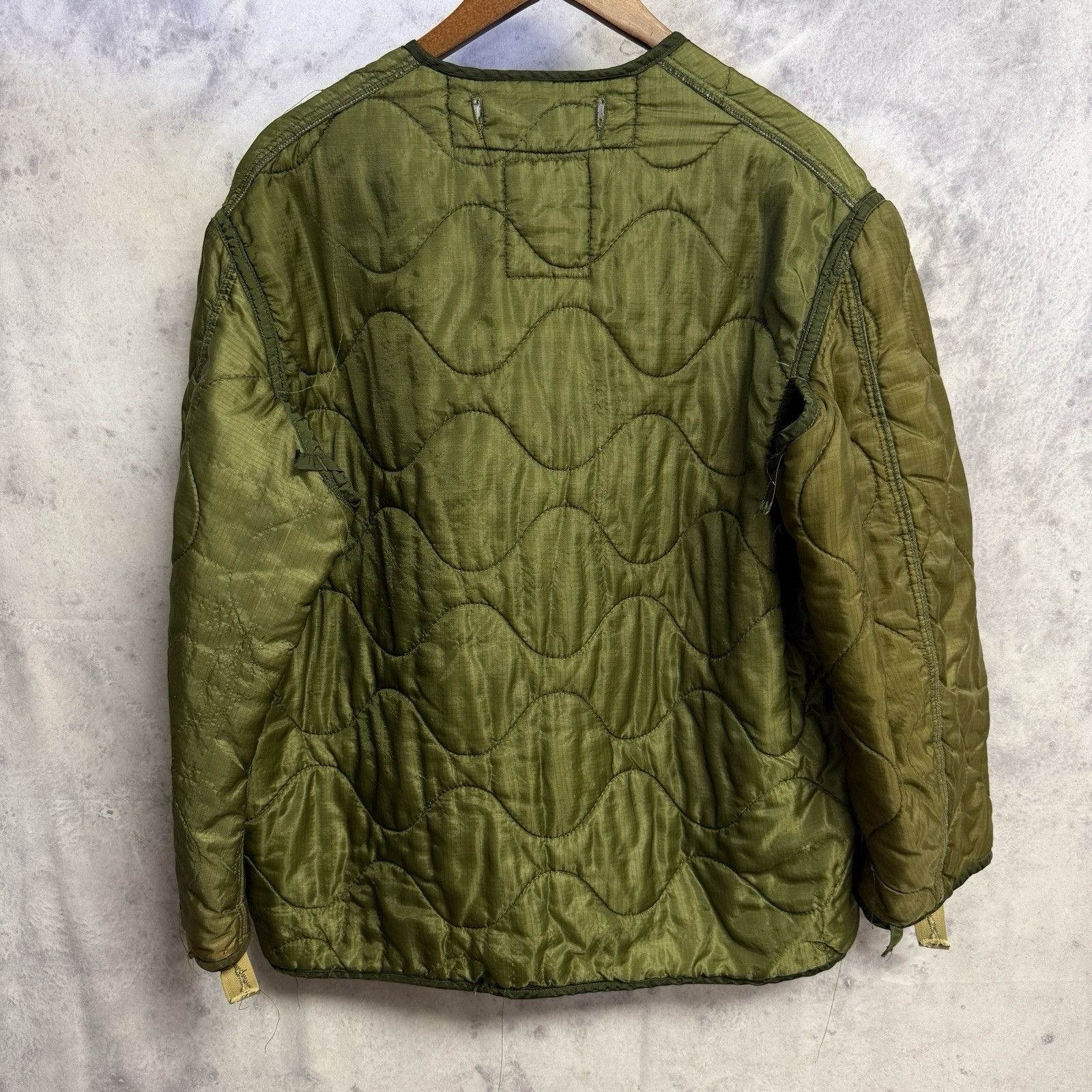 Vintage Vintage US Military Cold Weather Liner Mens Medium Green Qui Size US M / EU 48-50 / 2 - 2 Thumbnail