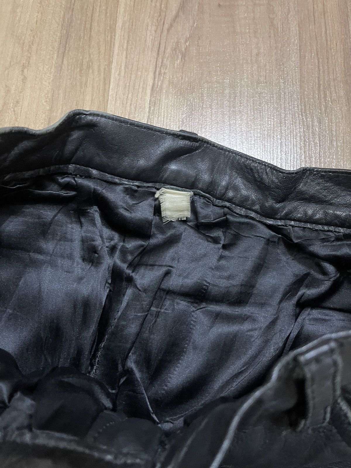 Leather × Vintage Japanese Brand leather Pants Size US 29 - 3 Thumbnail