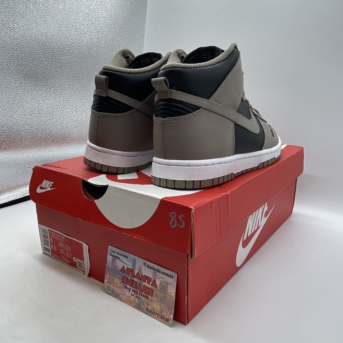 Jordan Brand Wmns dunk high moon fossil Size US 8.5 / IT 38.5 - 5 Thumbnail