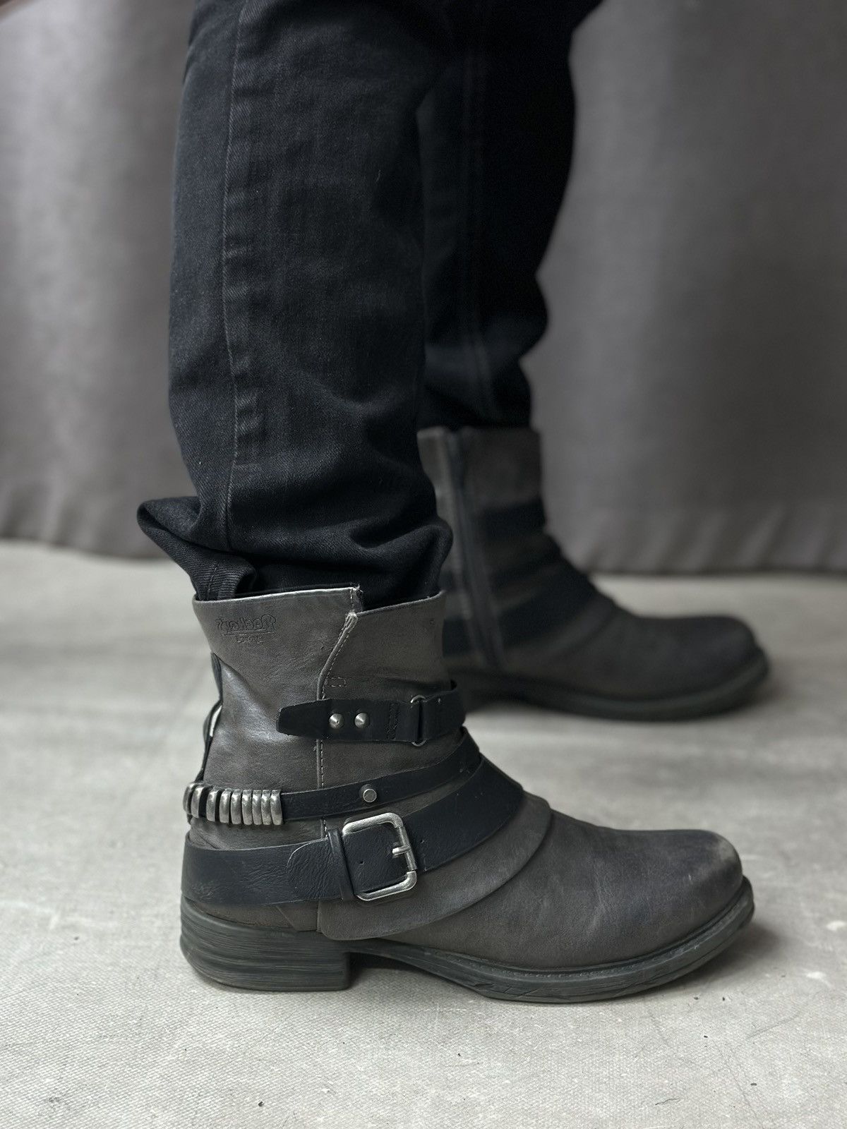 If Six Was Nine Vintage Hysteric Glamour Leather Boots AS 98 Rick Owens Size US 8 / IT 38 - 1 Thumbnail