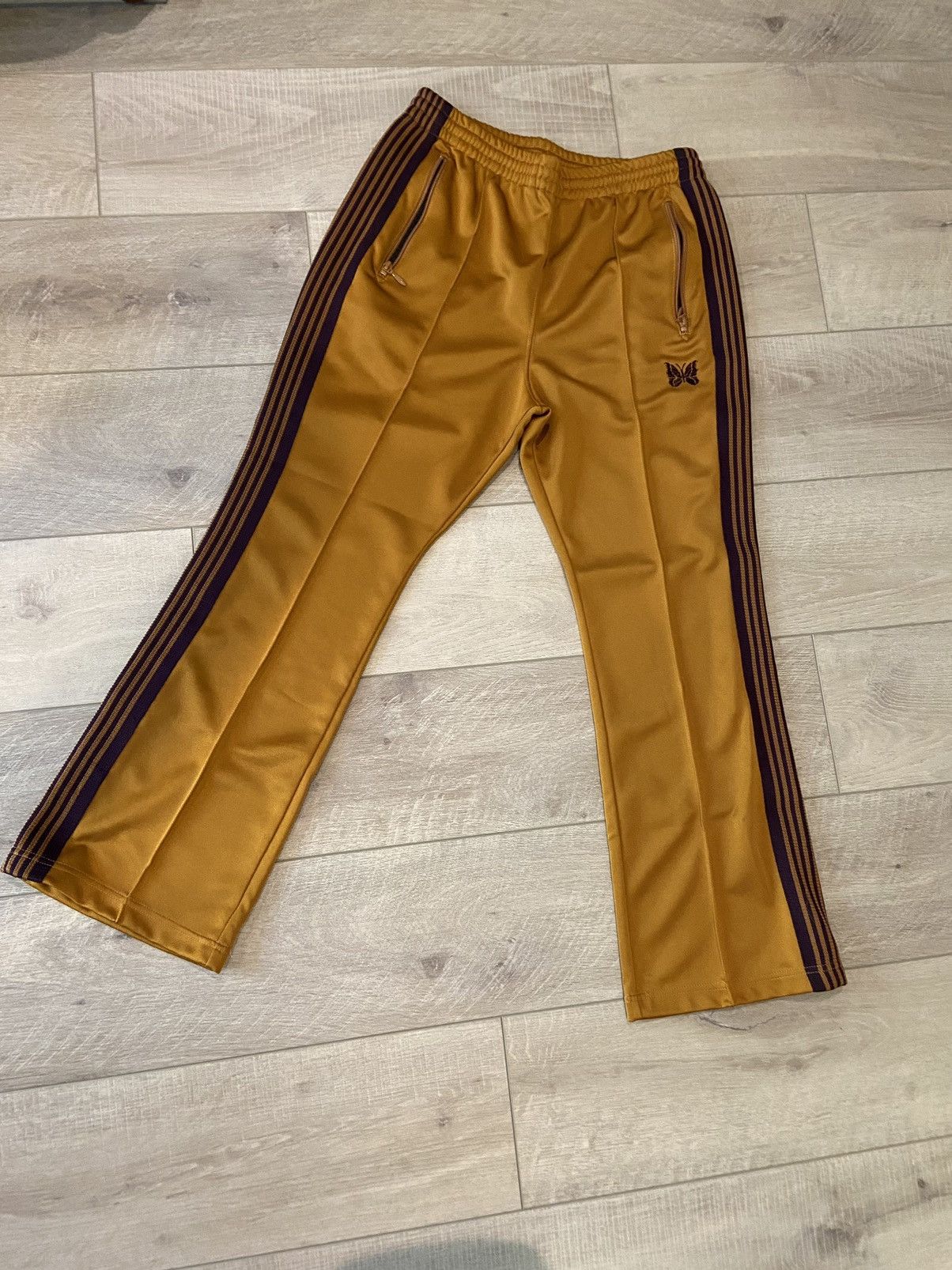 Gold Track Pants