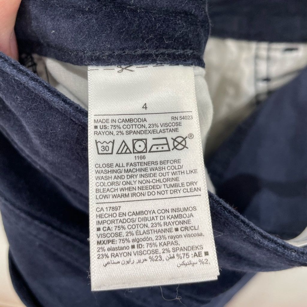 Other Old Navy Navy Extra High Rise Flare Velvet Jeans Size 4 Size 27" / US 4 / IT 40 - 5 Thumbnail