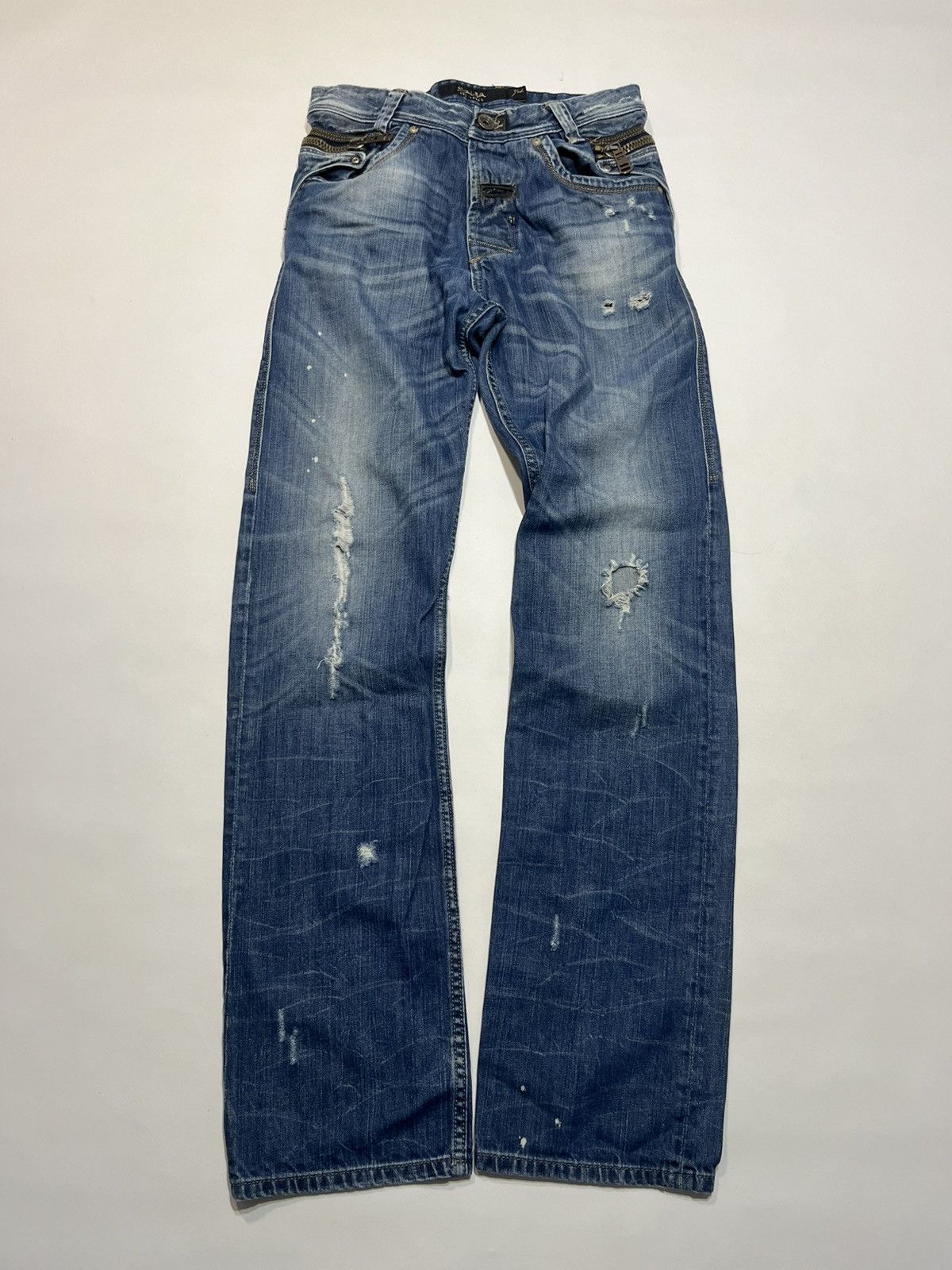 If Six Was Nine Vintage Distressed If Six Was Nine LGB Style Y2K Jeans Size 29" - 1 Thumbnail