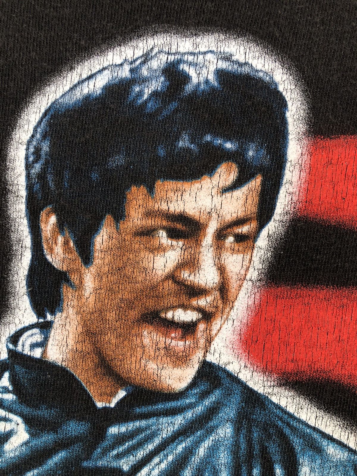 Vintage Vintage 90s BRUCE LEE Kung Fu Guru Tee Size US XL / EU 56 / 4 - 6 Thumbnail