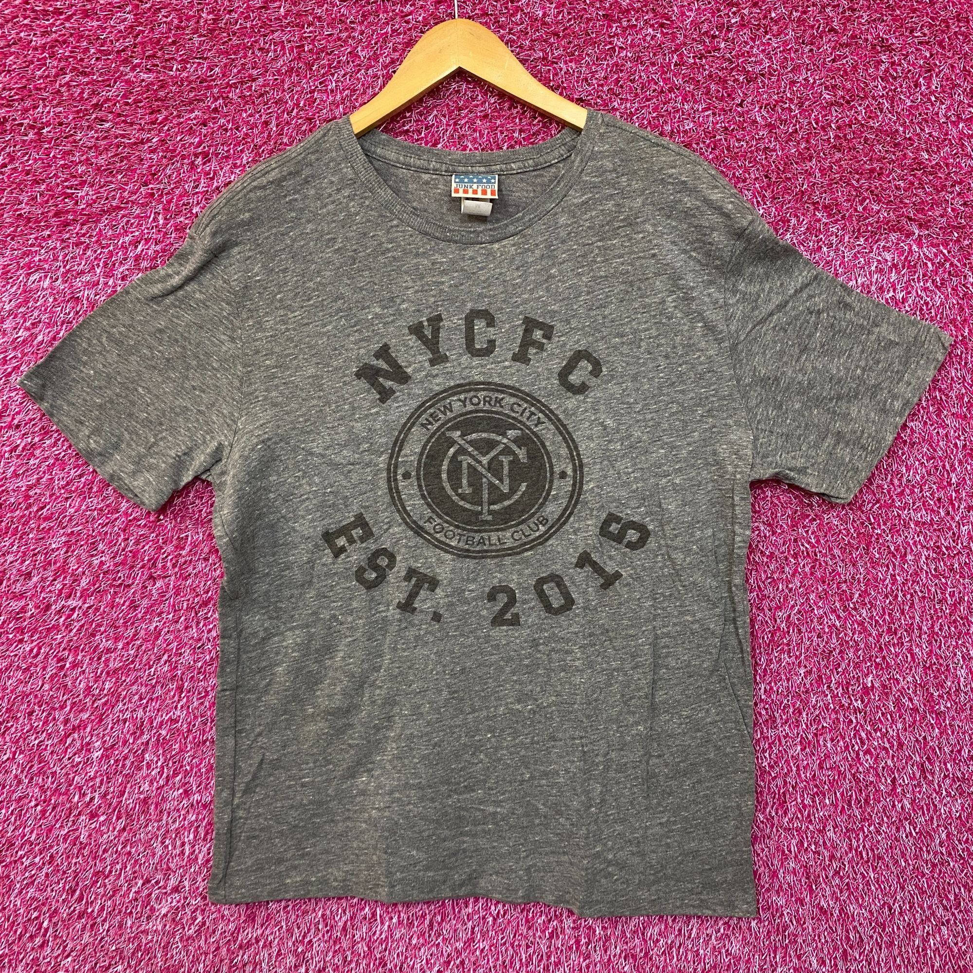 Junk Food New York City Football Club Est 2015 Tshirt size medium Size US M / EU 48-50 / 2 - 1 Thumbnail