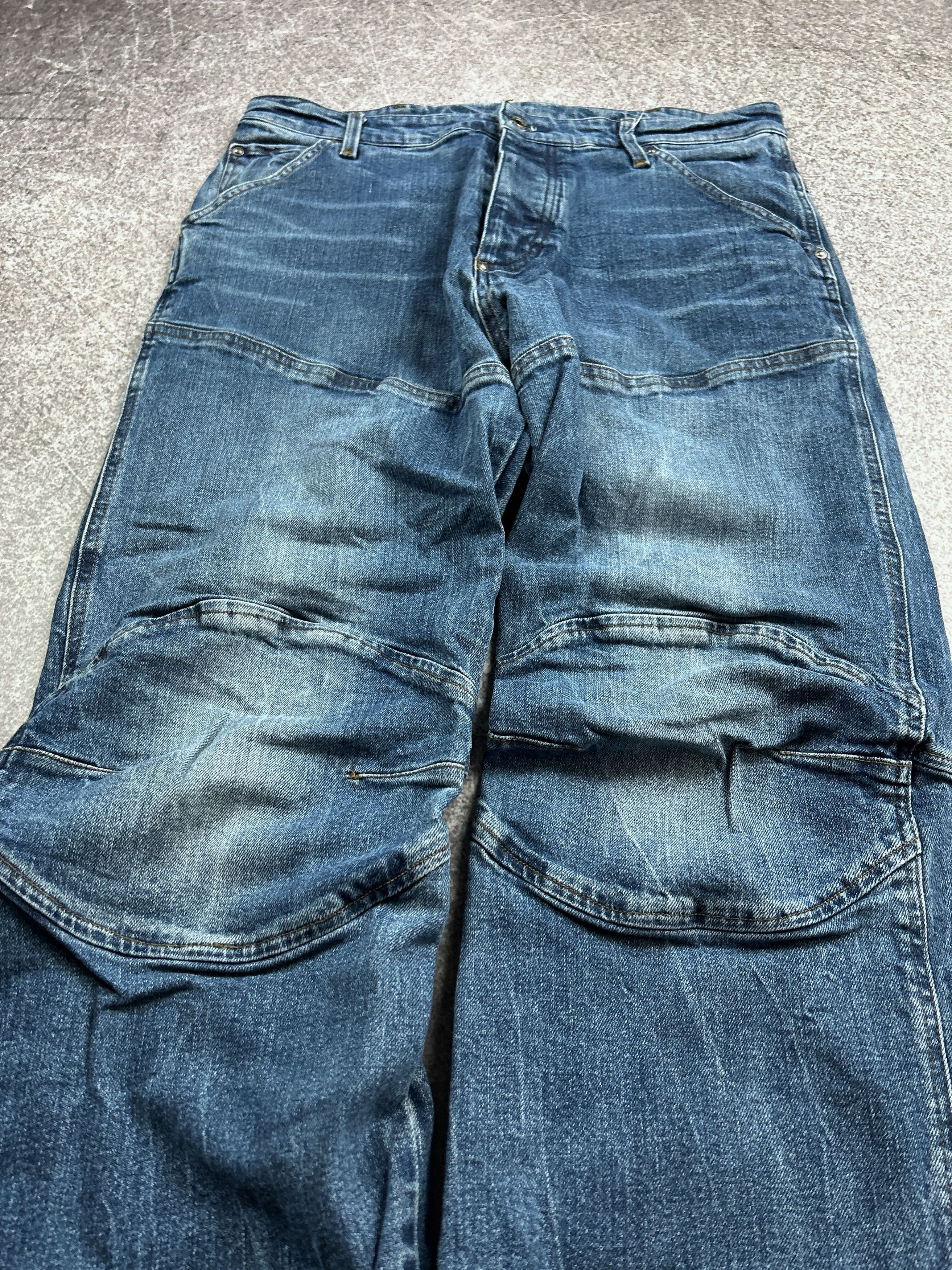Vintage stone 🥌 washed gstar jeans japan like hystreic glamour vibe Size US 32 / EU 48 - 4 Thumbnail