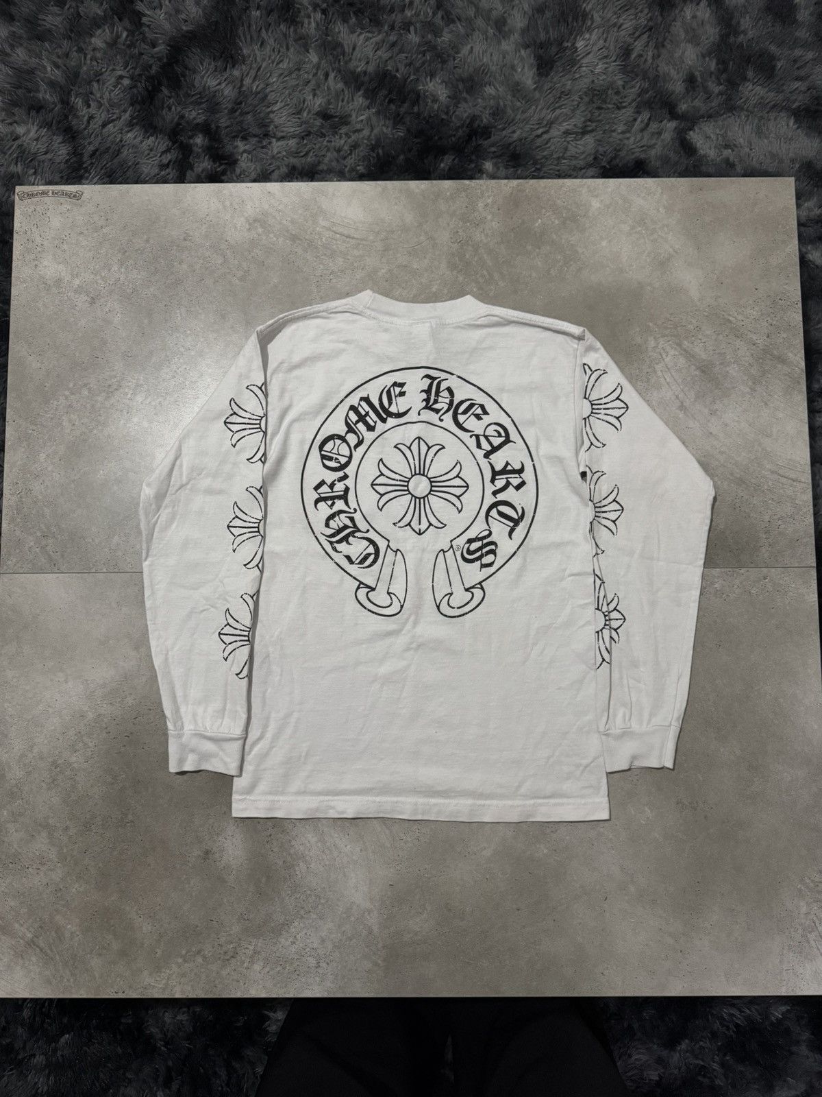 Chrome Hearts Chrome Hearts white long sleeve Size US S / EU 44-46 / 1 - 2 Thumbnail