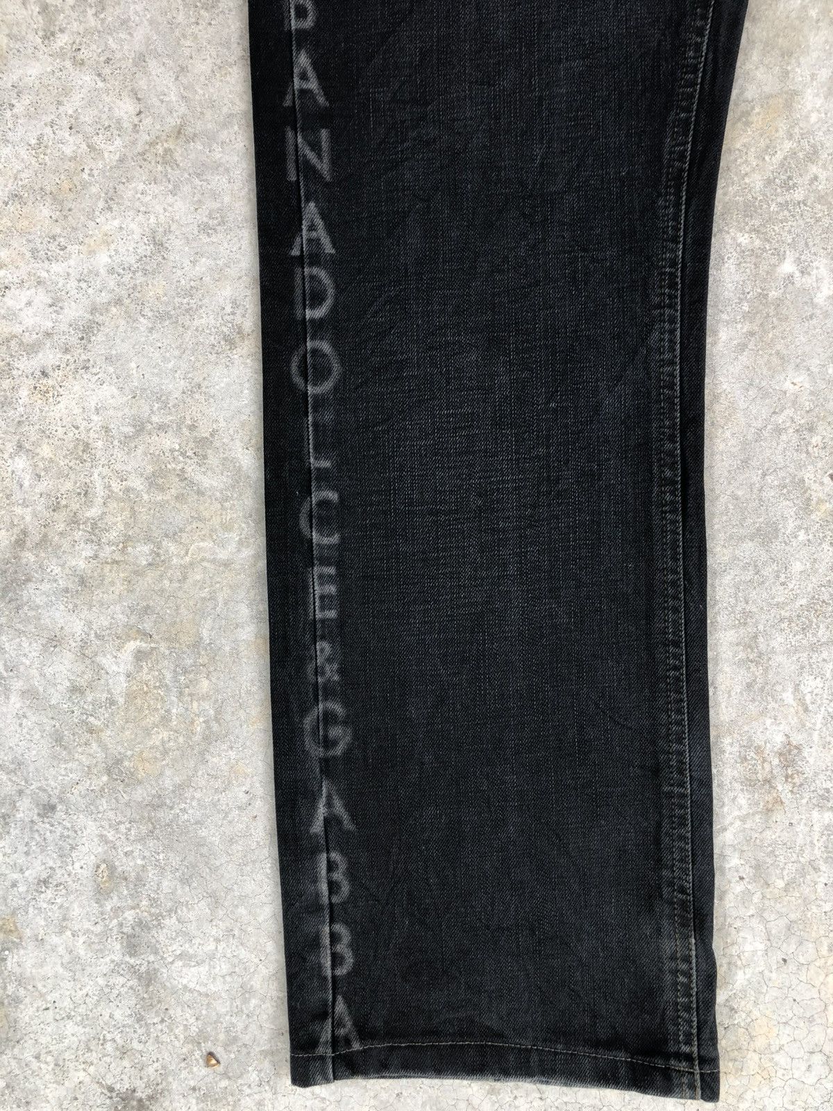 Dolce & Gabbana Dolce Gabbana Waxed Denim Wide Patchwork Size US 32 / EU 48 - 6 Thumbnail