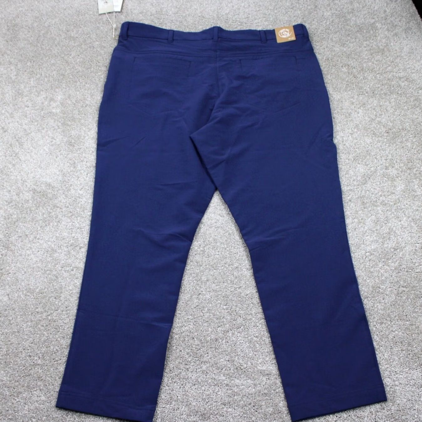 Panama Jack Panama Jack Pants Mens 40x30 Blue NWT 4 Way Stretch Polyester Spandex Flat Front Dress Pants Regular Size Type: Regular Size US 40 / EU 56 - 6 Thumbnail