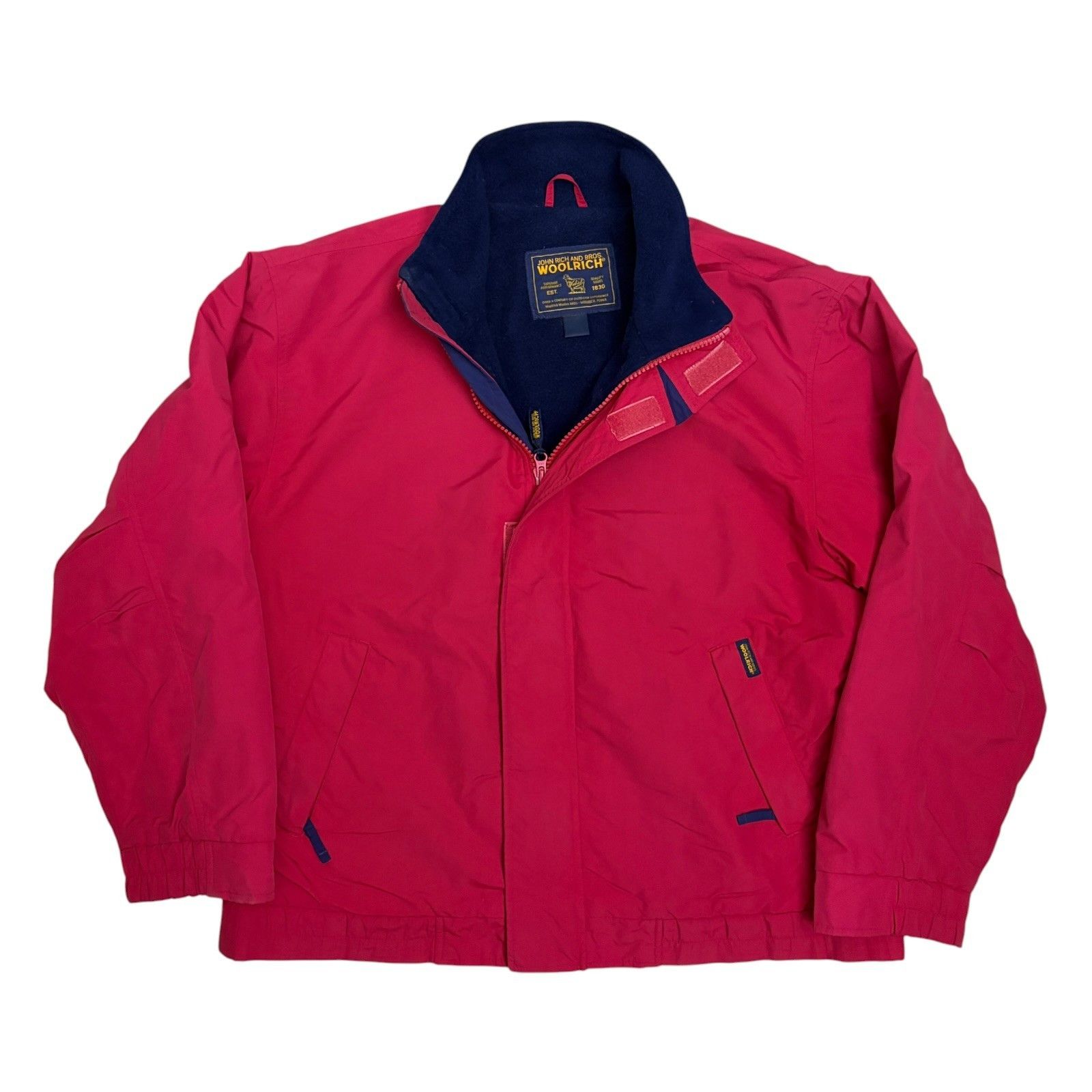 Woolrich Woolen Mills Woolrich Vintage 90s Jacket Winter Casual Fleece Coat Large Size US L / EU 52-54 / 3 - 2 Thumbnail