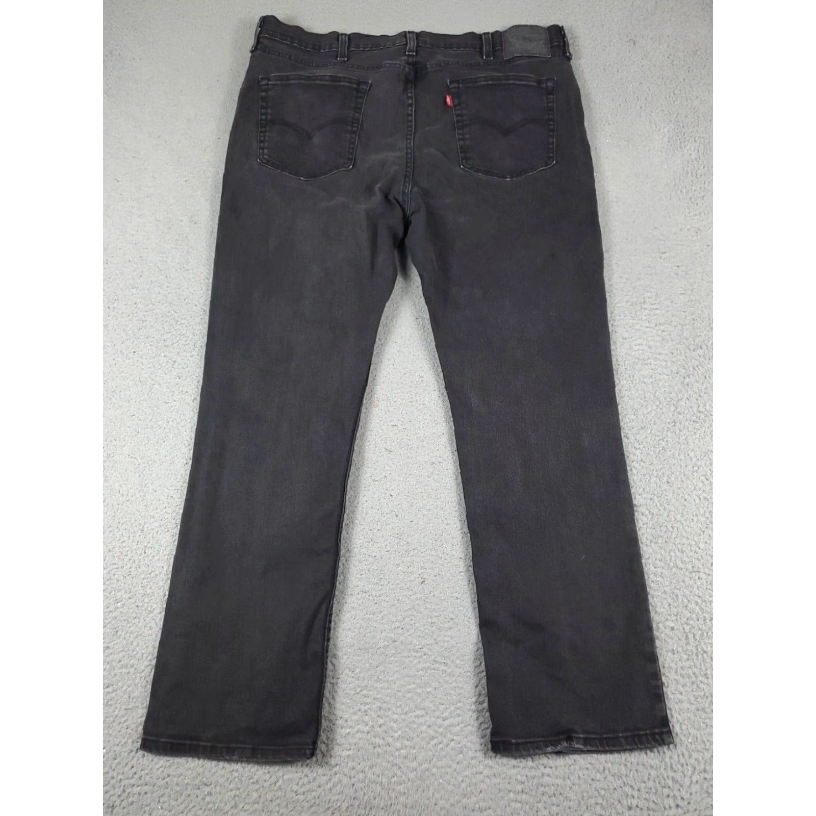 Levi's Levis 514 Jeans Mens Gray Straight Leg Denim Pants Size 42x30 Size US 42 / EU 58 - 6 Thumbnail