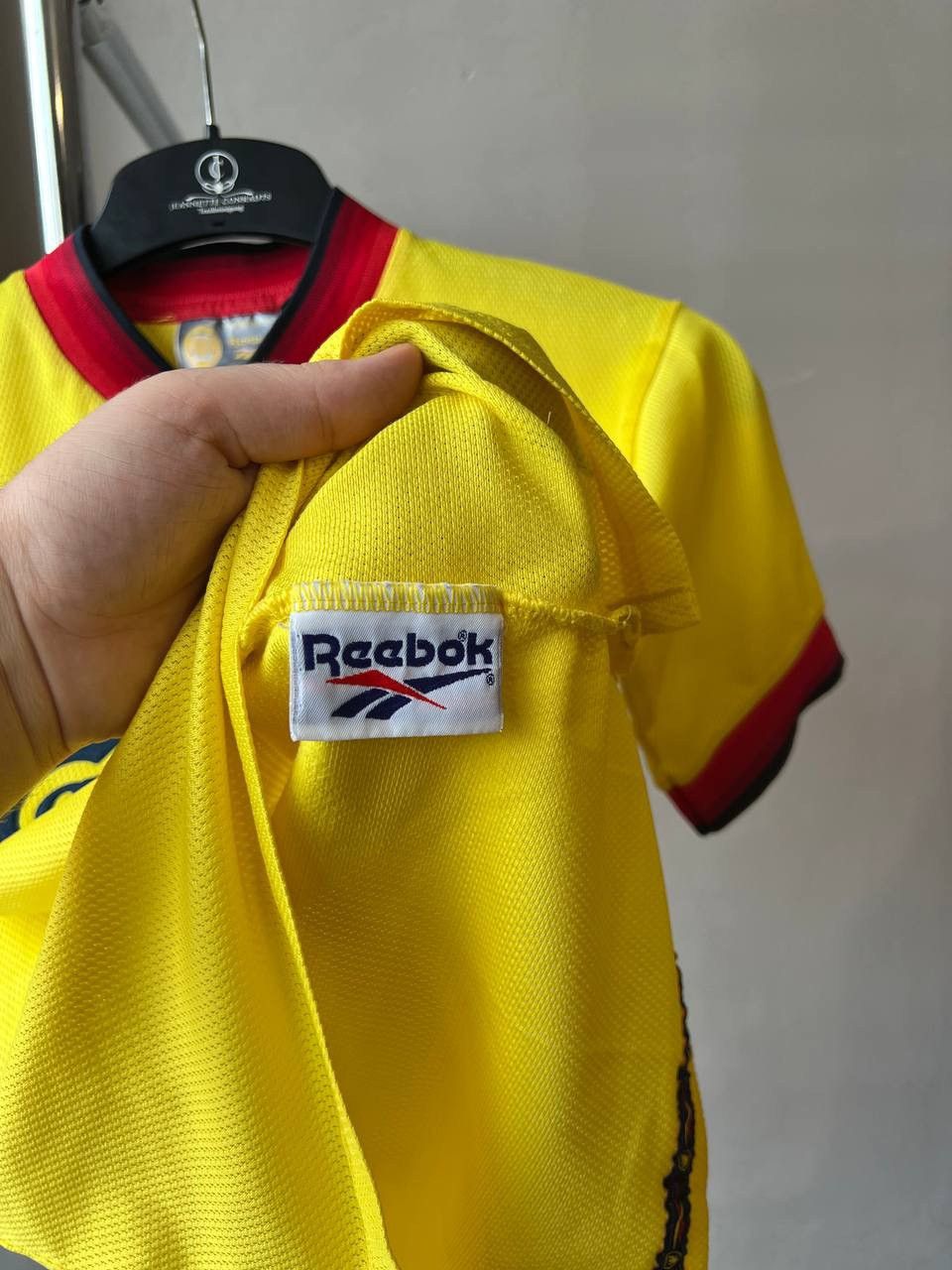 Reebok 1997/99 LIVERPOOL FC AWAY SOCCER JERSEY FOOTBALL SHIRT 30/32 Size US XS / EU 42 / 0 - 8 Thumbnail