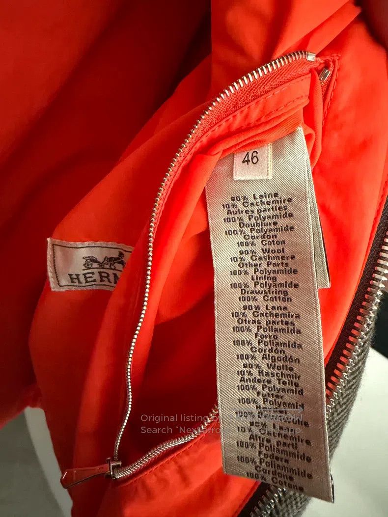 Hermes Hermes Men's Jacket with Hood, Detachable and Reversible T Size US S / EU 44-46 / 1 - 6 Thumbnail