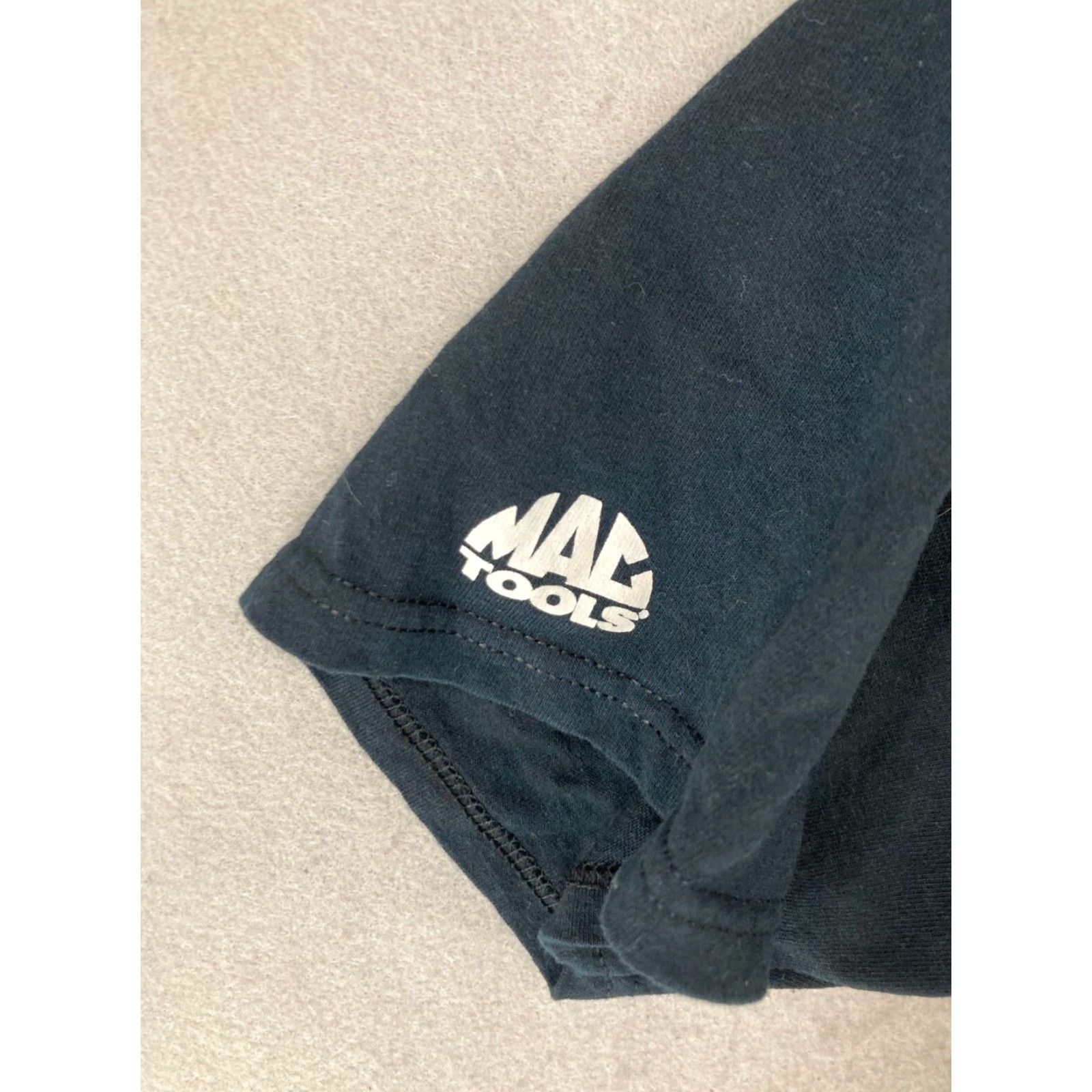 Vintage Mac Tools Graphic Print T-Shirt Large Black Crew Neck Mens Cars Grunge Size US L / EU 52-54 / 3 - 5 Thumbnail