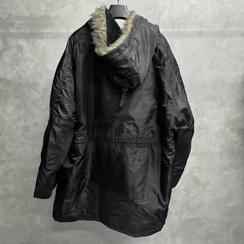 Balenciaga Balenciaga Black Solid Zip Midi Long Sleeve Coat Jacket Size US S / EU 44-46 / 1 - 2 Thumbnail