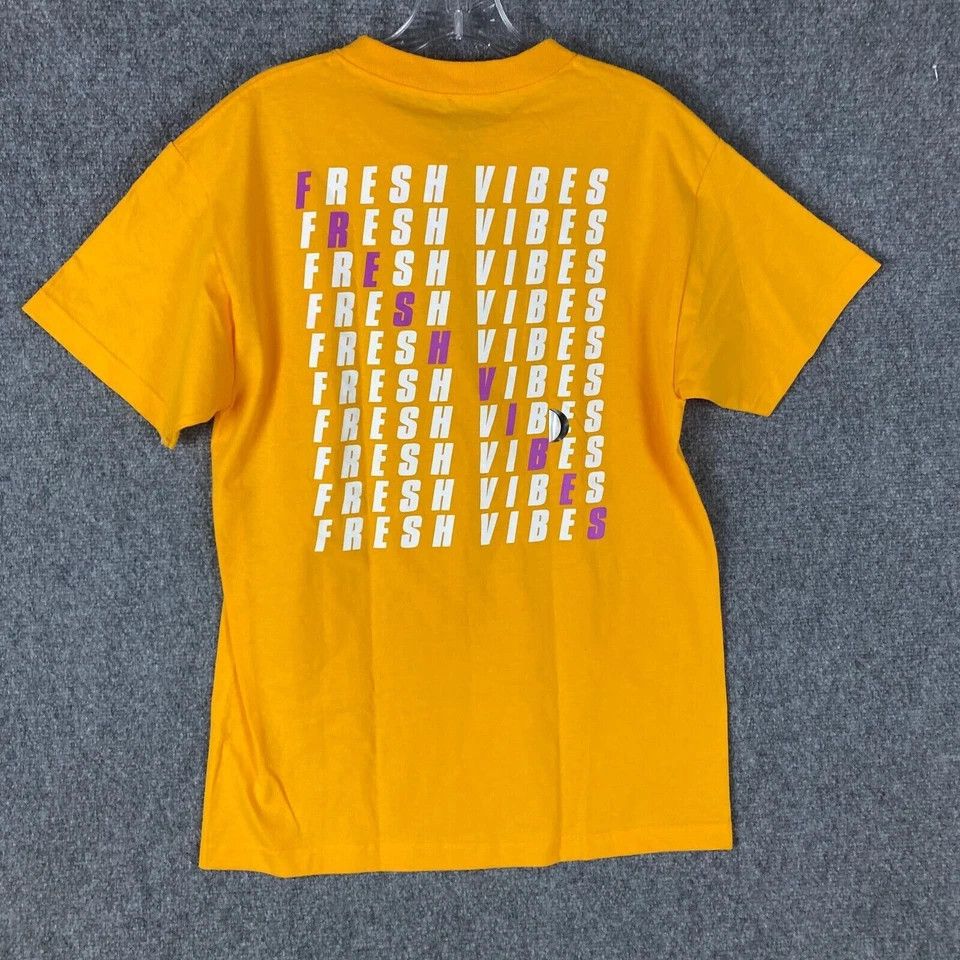 Other Fresh Vibes T-Shirt Men's Medium NWT 100% Cotton Adults M Size US M / EU 48-50 / 2 - 6 Thumbnail