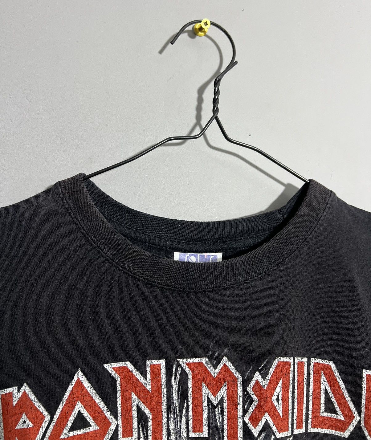 Iron Maiden × Vintage Vintage Iron Maiden Horror Black Rock T-Shirt Size US L / EU 52-54 / 3 - 4 Thumbnail