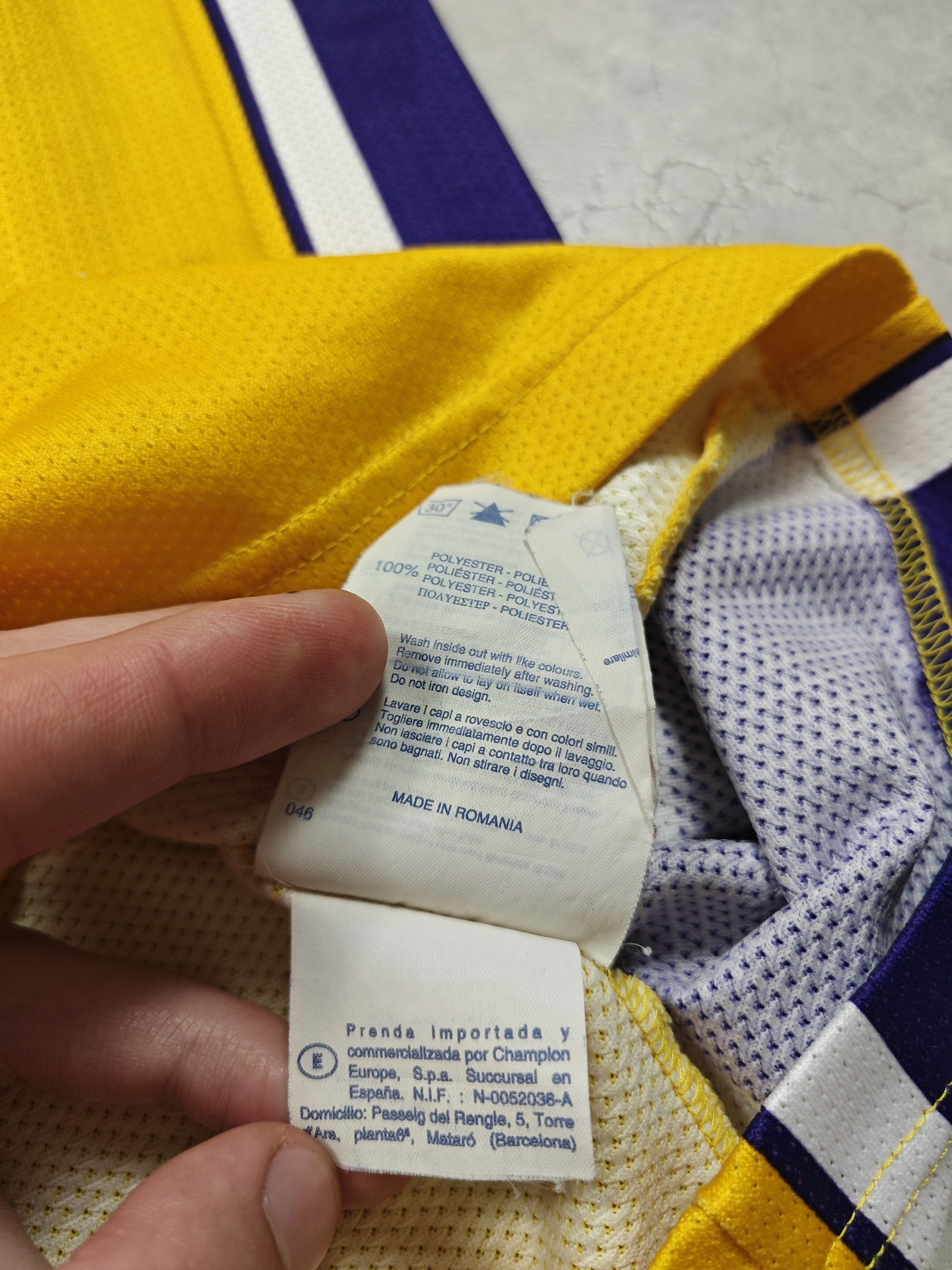 Champion Champion Lakers BRYANT 24 Size US L / EU 52-54 / 3 - 9 Thumbnail