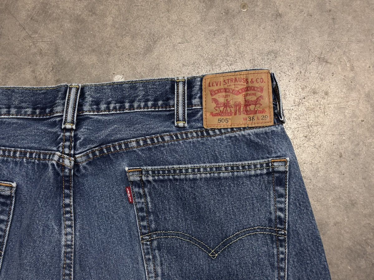 Levi's × Levi's Vintage Clothing Vintage Levis 505 Size 36x29 Distressed Hem Red Tag 90s Y2K Size US 36 / EU 52 - 7 Thumbnail