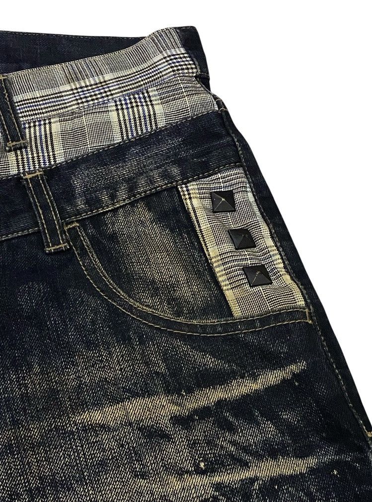 PPFM PPFM Double Waist Mud Wash Denim Pants Size US 32 / EU 48 - 10 Thumbnail