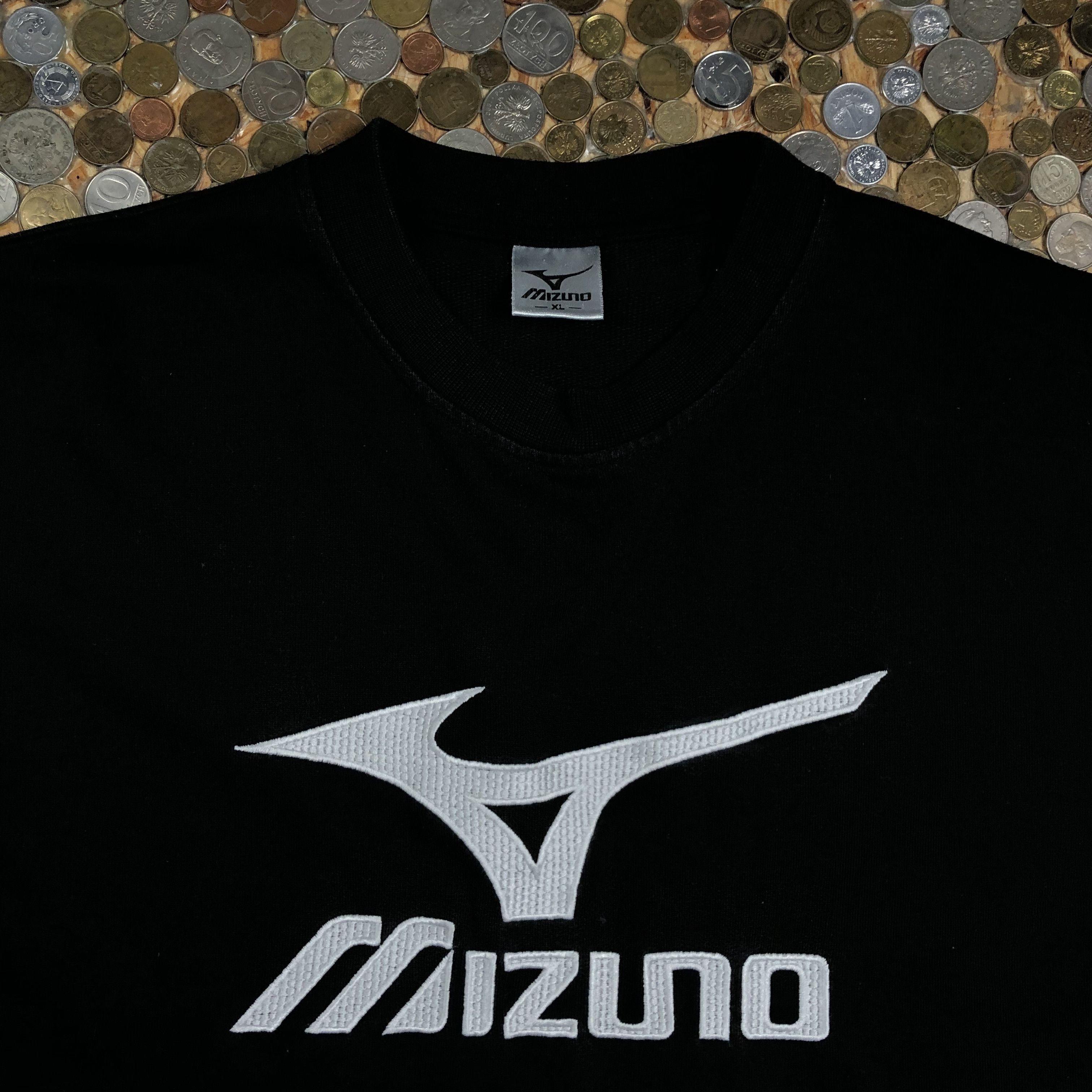 Mizuno Mizuno Big Logo Crewneck 90's Size US XL / EU 56 / 4 - 2 Thumbnail